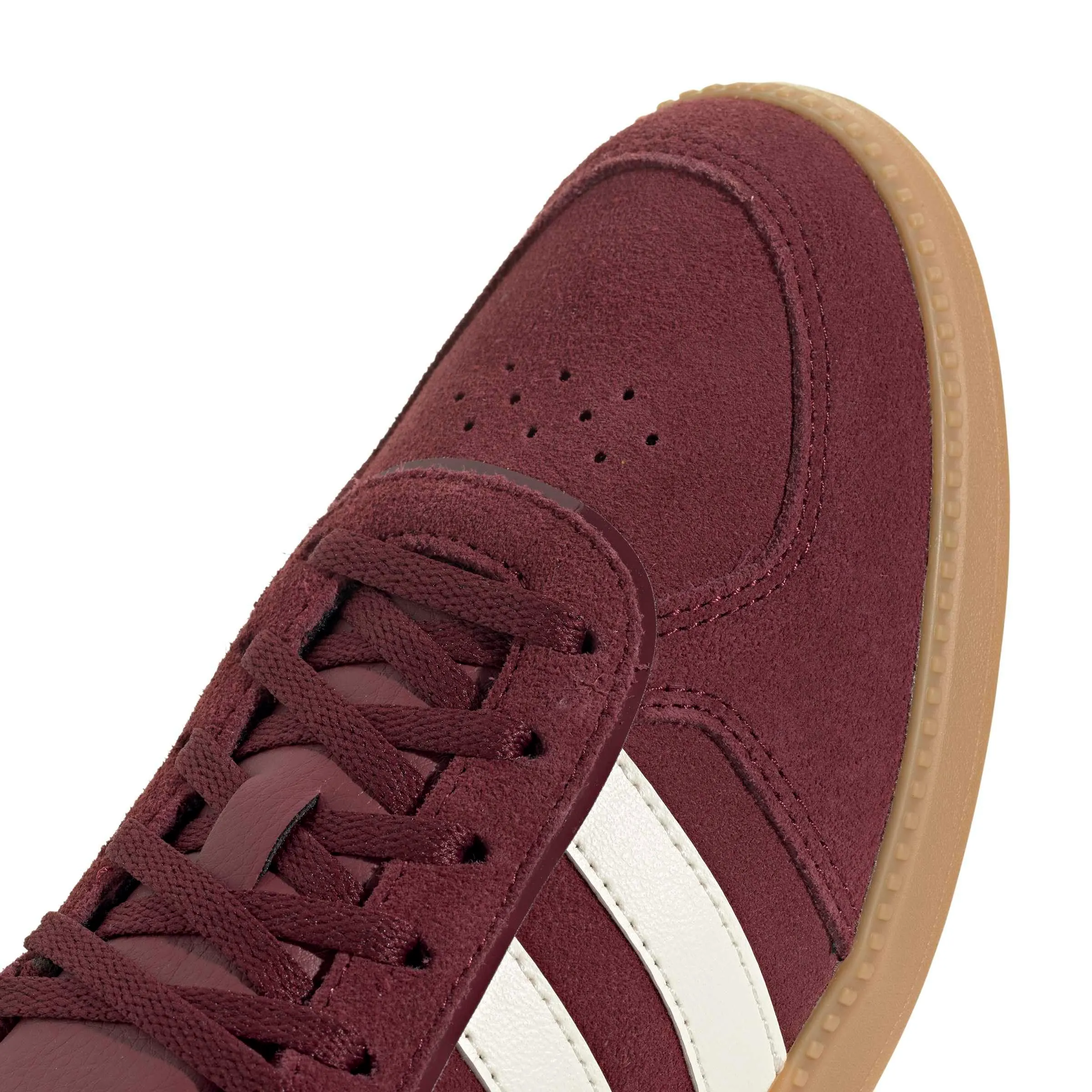 adidas Breaknet Sleek Shoes, Shadow Red/Off White/Gold Met, 38 2/3 EU - immagine 6