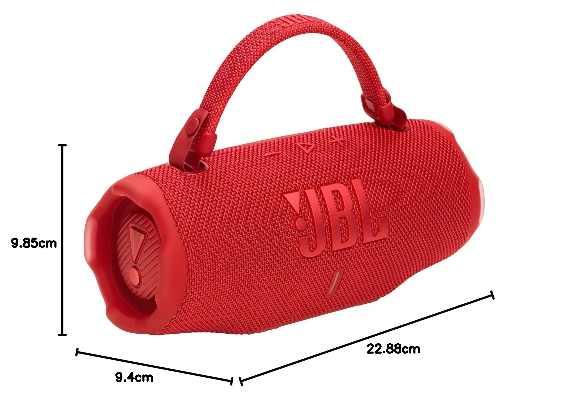 JBL Charge 6 Altoparlante Bluetooth Portatile, Rosso - immagine 10