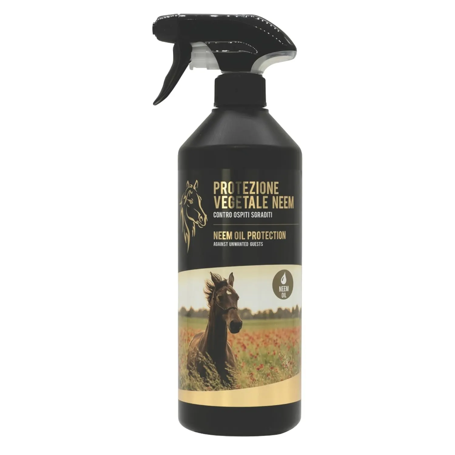 101 love for pet Olio di Neem per Cavalli, Repellente Insetti Spray, 750 ml - immagine 8