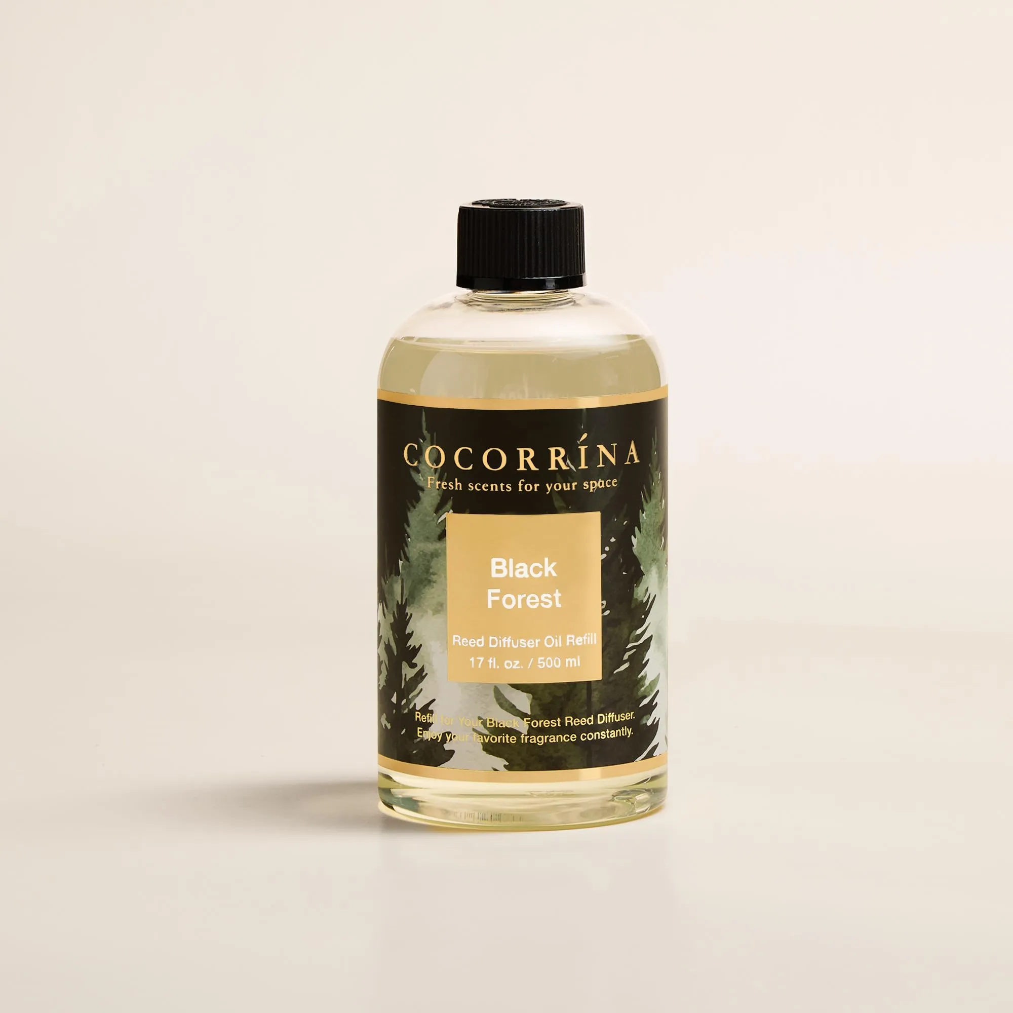 COCORRÍNA Ricarica Diffusore Ambiente, Black Forest, 500ml con 8 Bastoncini - immagine 3