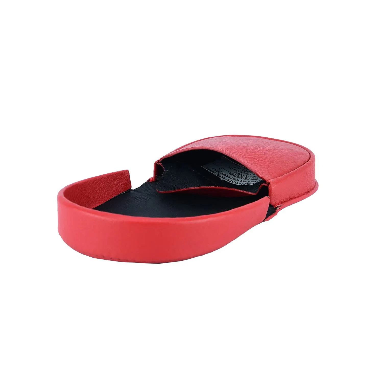 COVERI WORLD Portamonete Uomo in Vera Pelle, Rosso - immagine 9