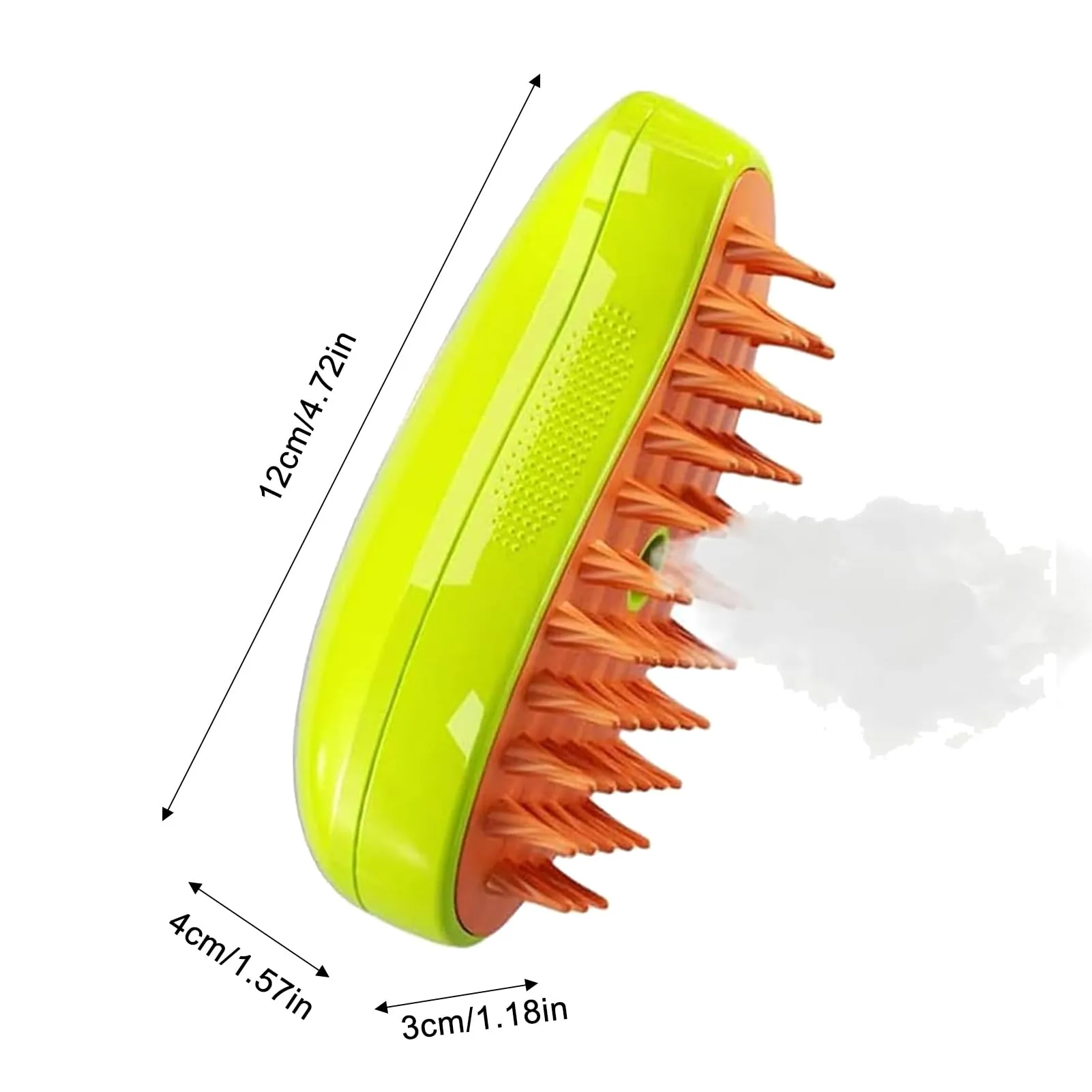 Limiar 3-in-1 Steamy Cat Brush, Self Cleaning Grooming Brush for Long Hair Cats - immagine 4