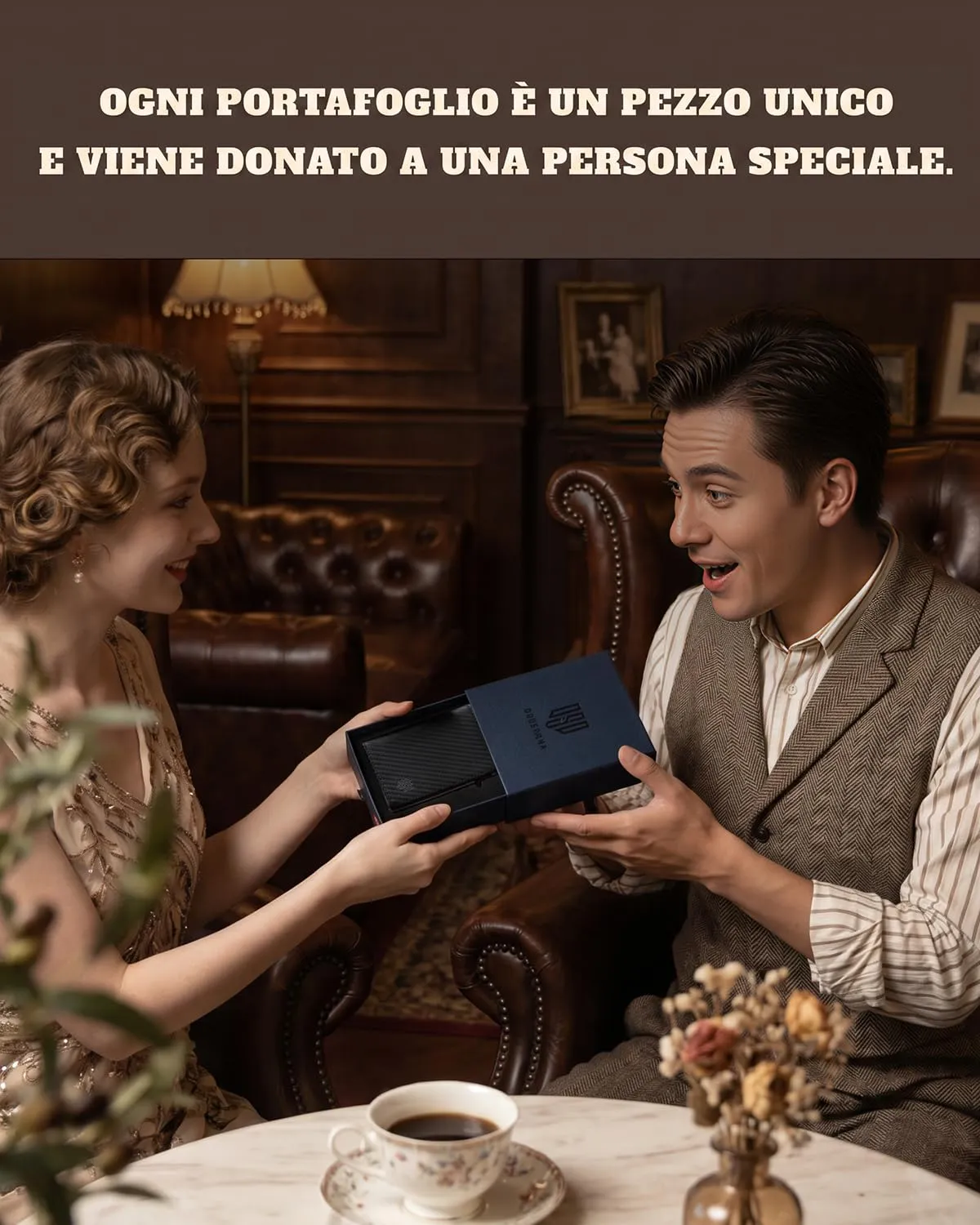DODENSHA MagSnap Portafoglio da uomo Slim Wallet con scomparto per monete XL, chiusura magnetica e protezione RFID (Carbonio) - immagine 8