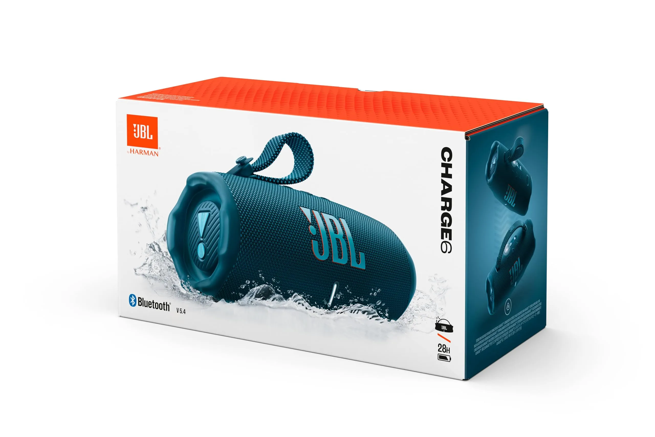 JBL Charge 6 Altoparlante Bluetooth Portatile, Blu - immagine 10