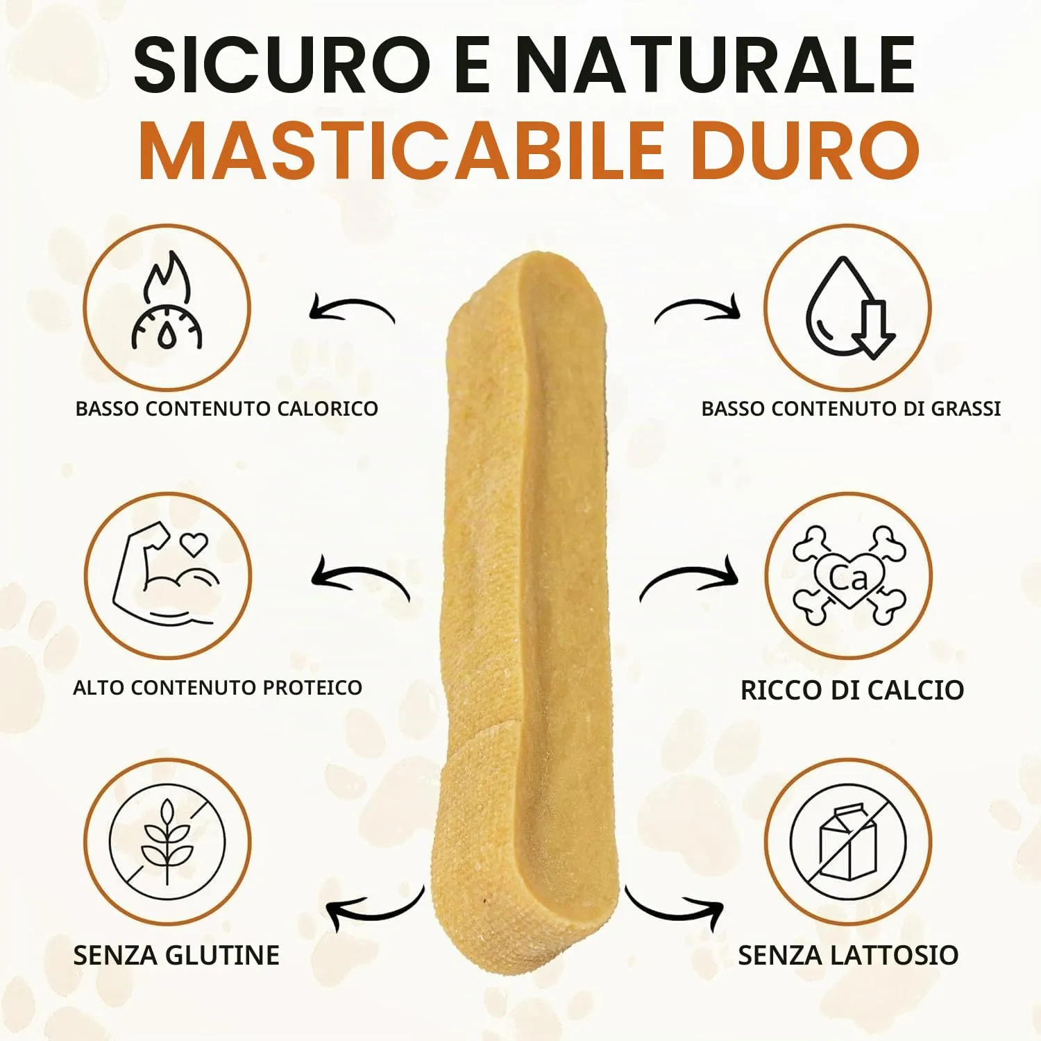 Wildfang Stick da masticare di formaggio duro per cani, 42 g (Confezione da 2) - immagine 6