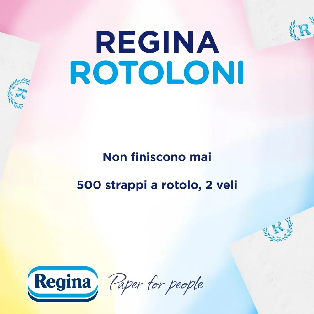 Regina Rotoloni, Carta Igienica 2 Veli, 84 Maxi Rotoli - immagine 2