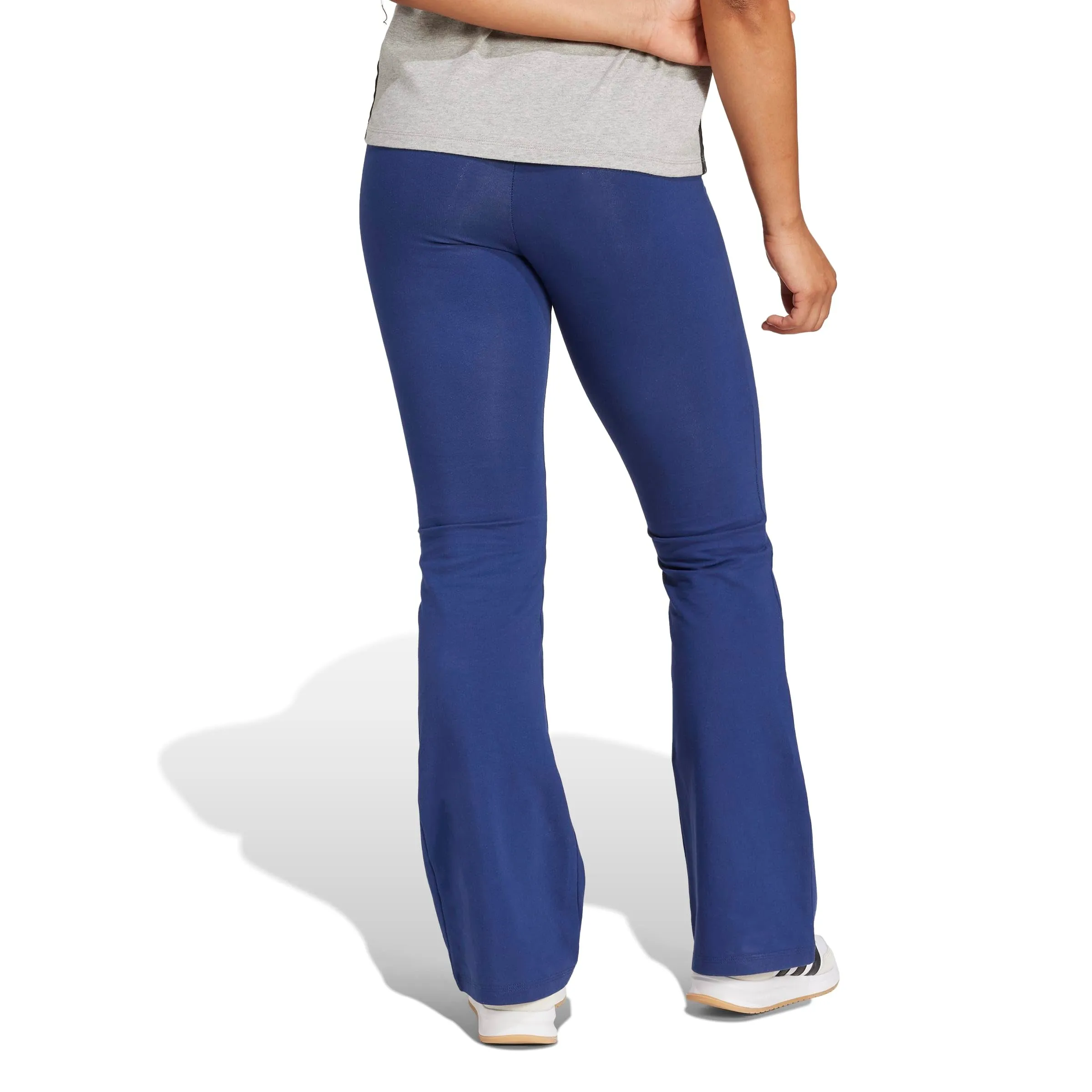 adidas Essentials Small Logo Flared Leggings Tights, dark blue/white, XL - immagine 2