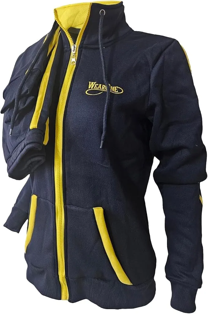 GX GARGIX Tuta Donna Invernale Felpata Navy L - immagine 1