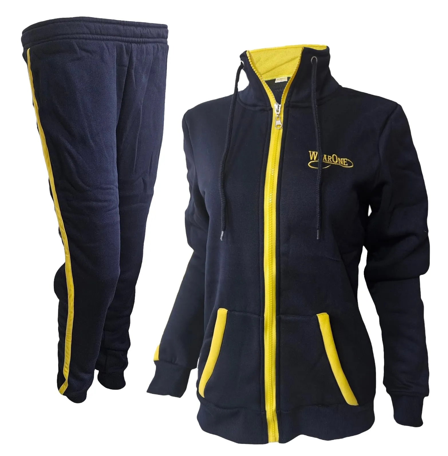 GX GARGIX Tuta Donna Invernale Felpata Navy L - immagine 2