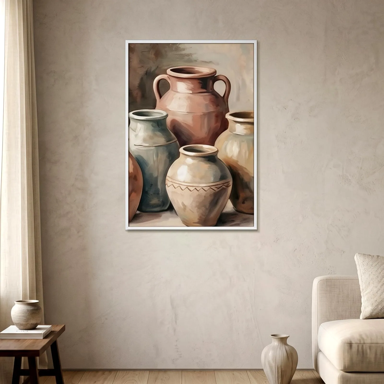 Ditwis Cornice in Alluminio 60x80 cm, Bianca - immagine 4