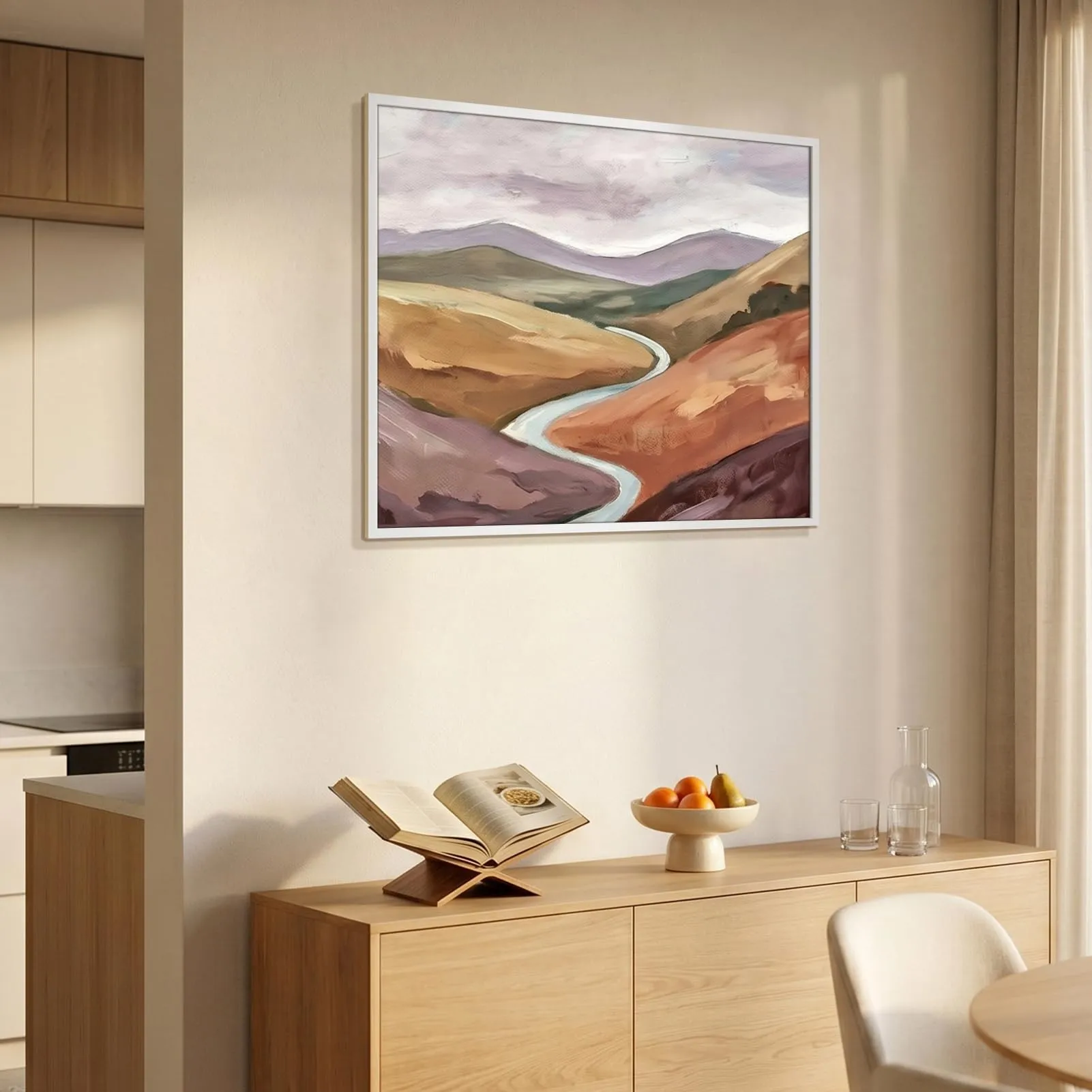 Ditwis Cornice in Alluminio 60x80 cm, Bianca - immagine 5