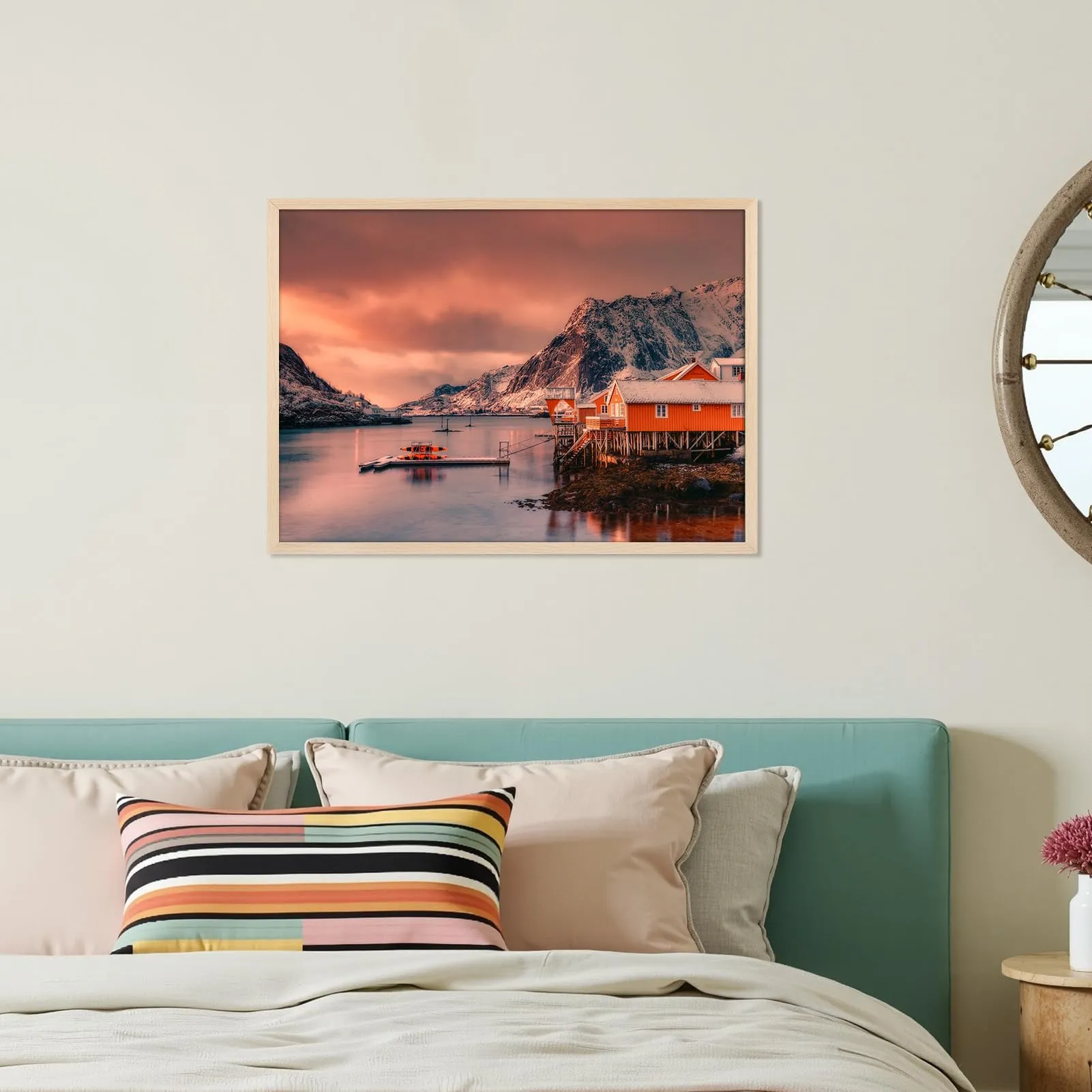 Ditwis Cornice in Alluminio 50x75 cm, Color Naturale - immagine 7
