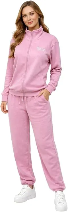 GX GARGIX Tuta Donna Invernale Felpata Monica Rosa L - immagine 1