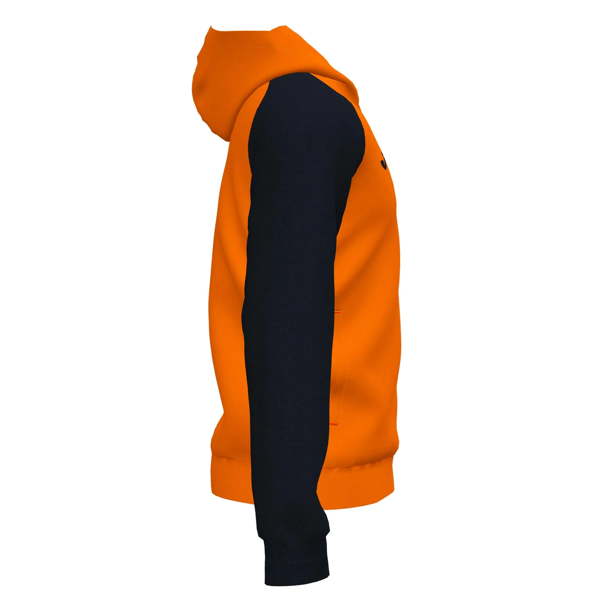 Joma Academy IV Giacca con Cappuccio, Arancione - Nero, XXL - immagine 4