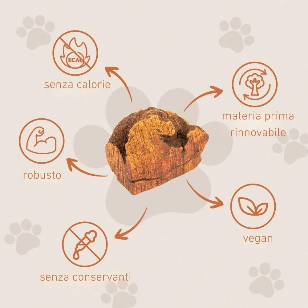 Wildfang Radice di Erica Arborea per Cani, Taglia M (15–25 kg), 1 pz - immagine 3