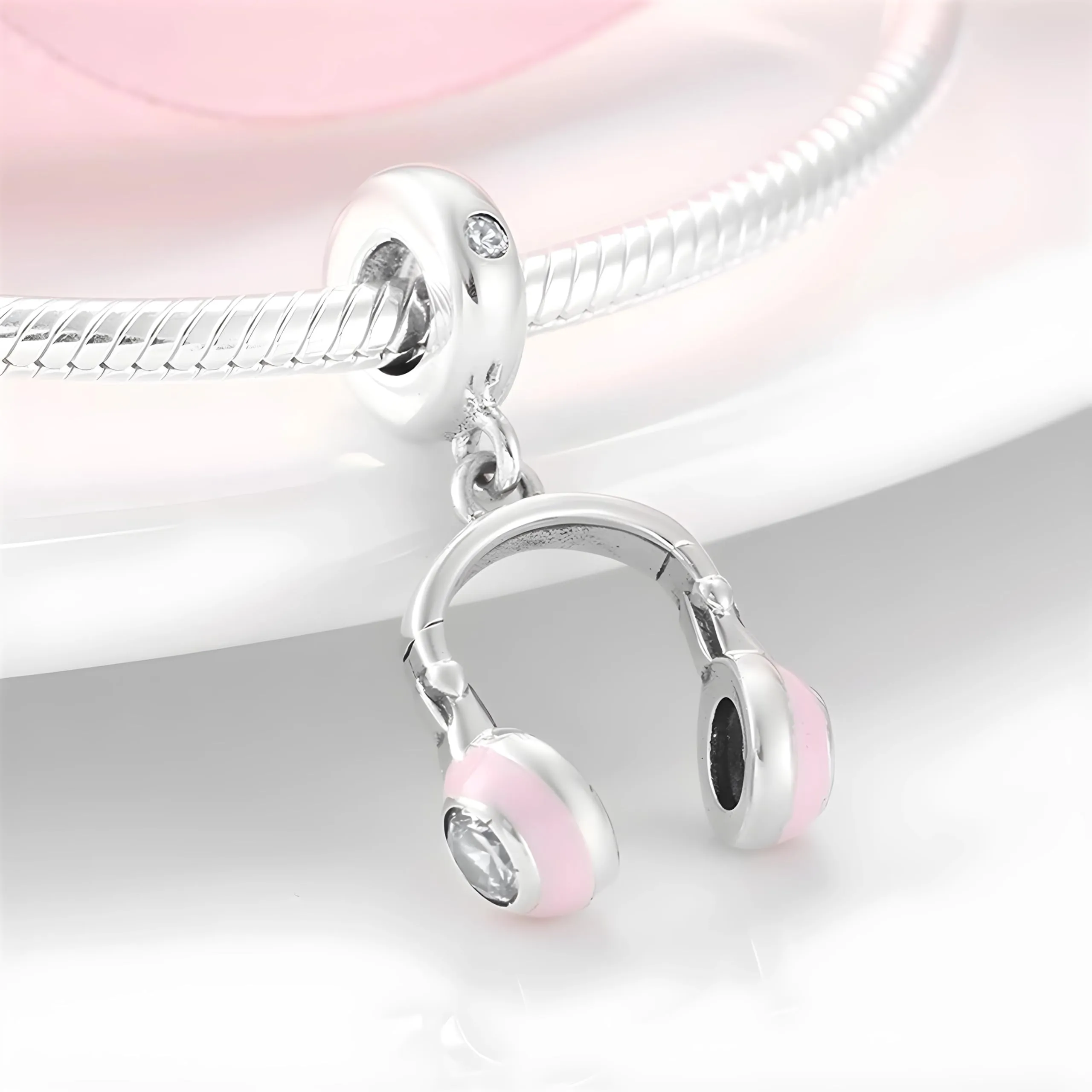 JCaleydo G102 Charm in Argento Sterling 925 Compatibile con Bracciale Pandora - immagine 2