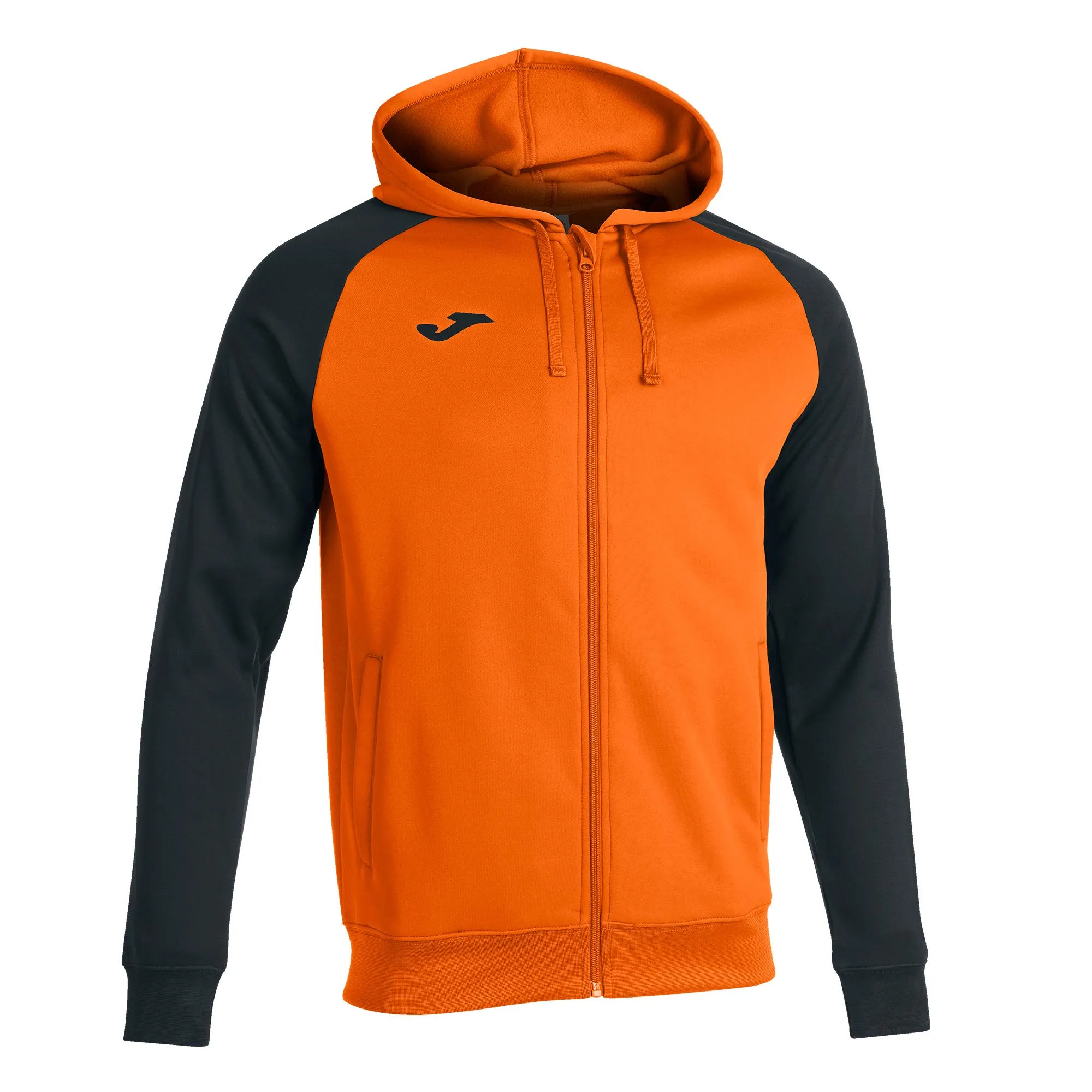 Joma Academy IV Giacca con Cappuccio, Arancione-Nero, L - immagine 1