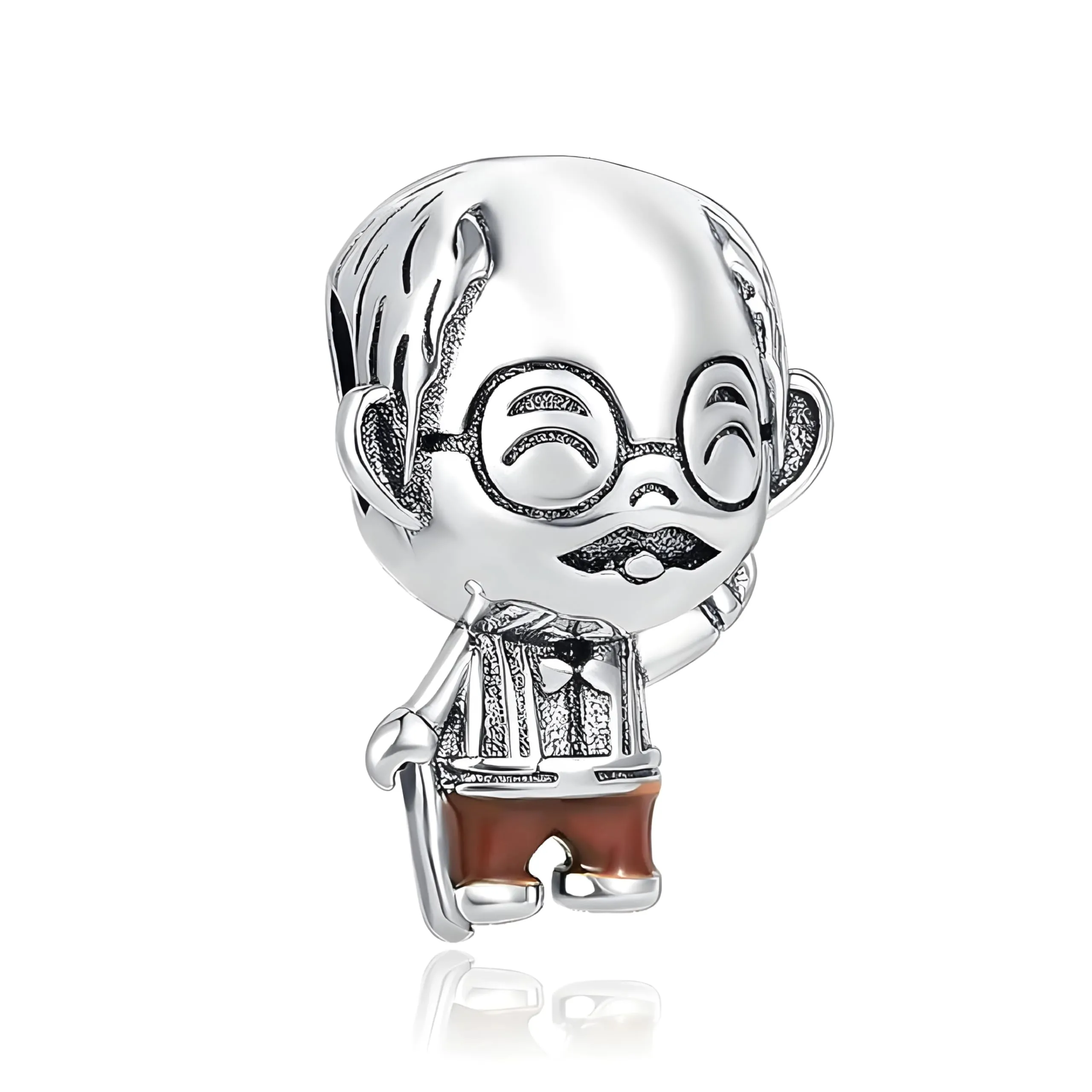 JCaleydo G 95 Charm in Argento Sterling 925 Compatibile con Bracciale Pandora - immagine 1