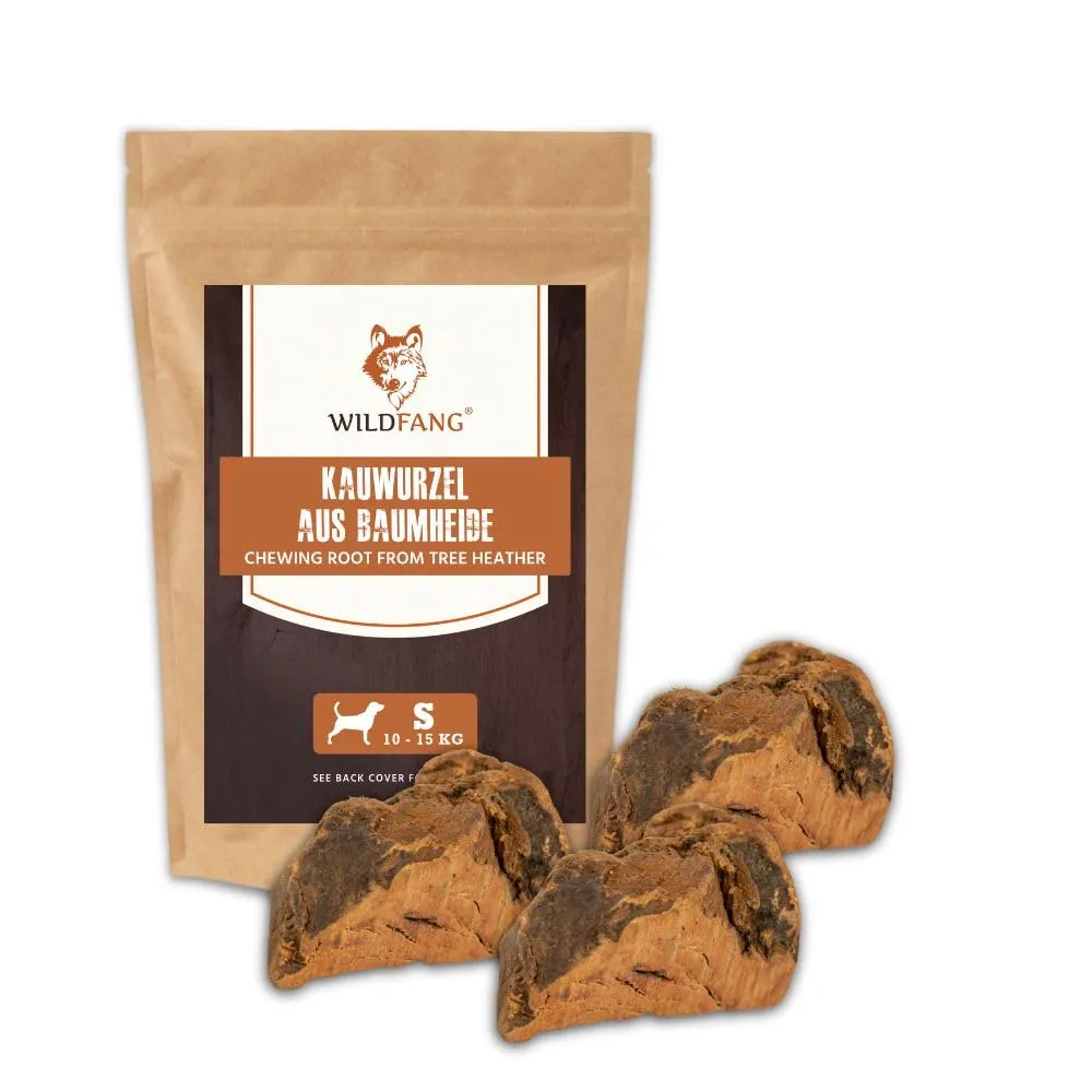Wildfang Radice di Erica Arborea per Cani, Taglia S, 3 pz - immagine 1