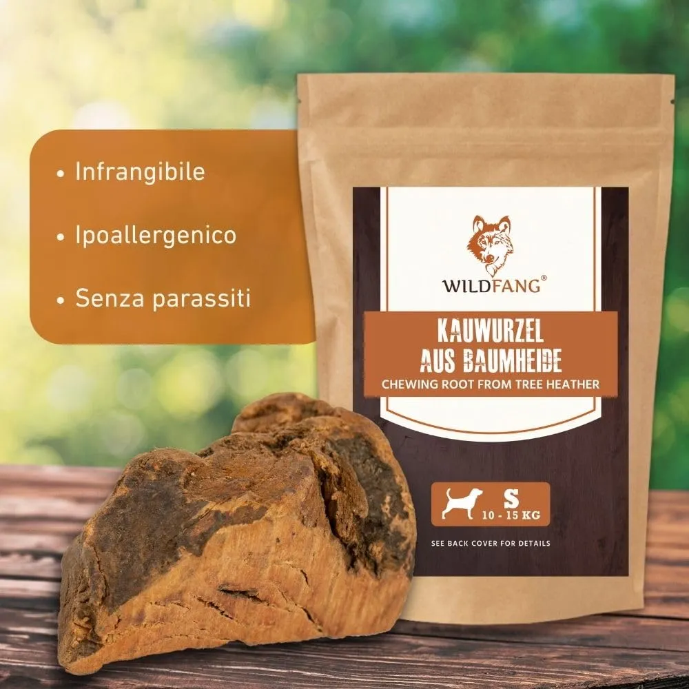 Wildfang Radice di Erica Arborea per Cani, Taglia S, 3 pz - immagine 5
