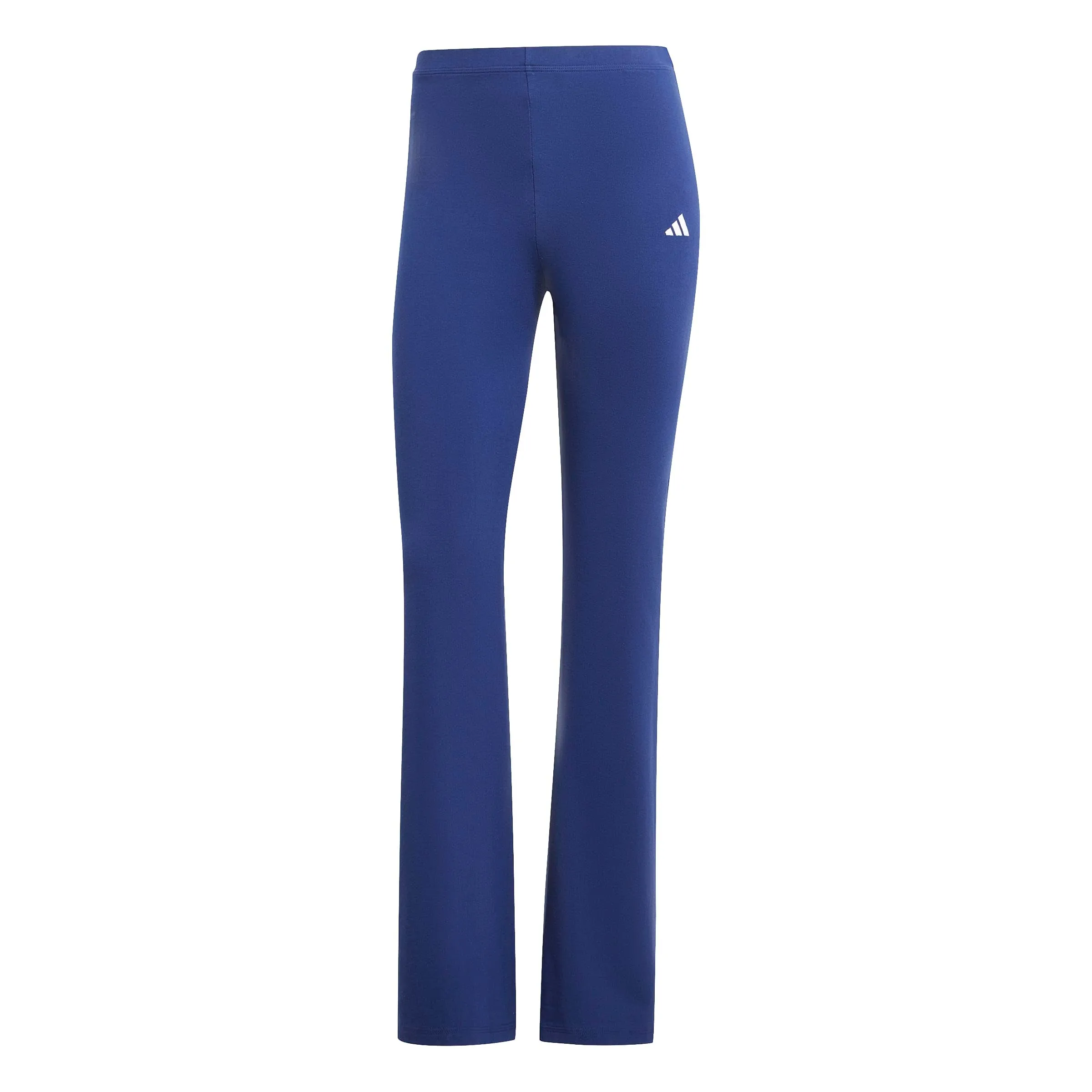 adidas Essentials Small Logo Flared Leggings Tights, Dark Blue/White, S - immagine 1