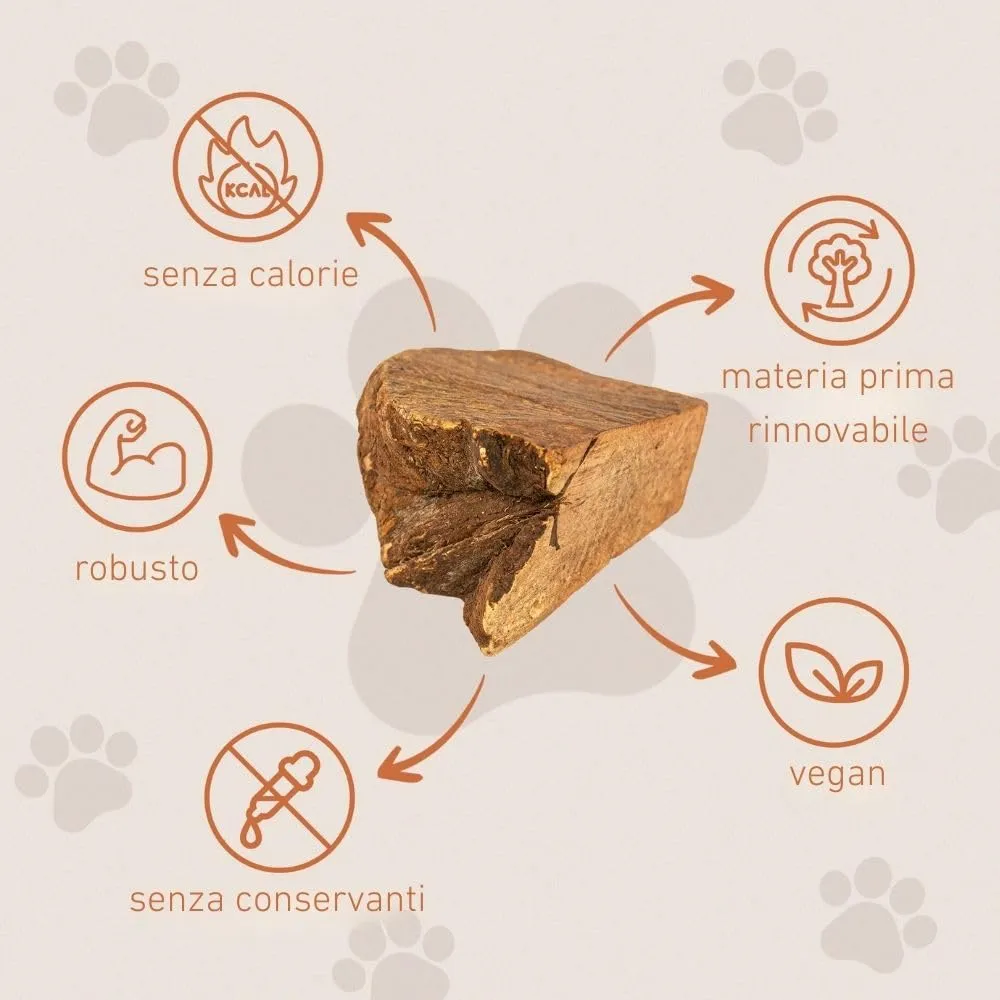 Wildfang Radice di Erica Arborea per Cani, Taglia S (fino a 15 kg) - immagine 3