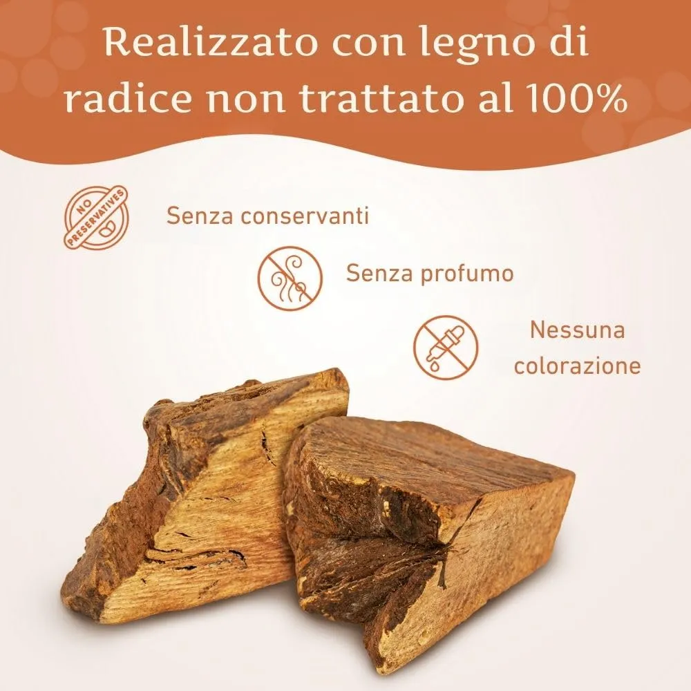 Wildfang Radice di Erica Arborea per Cani, Taglia S (fino a 15 kg) - immagine 6