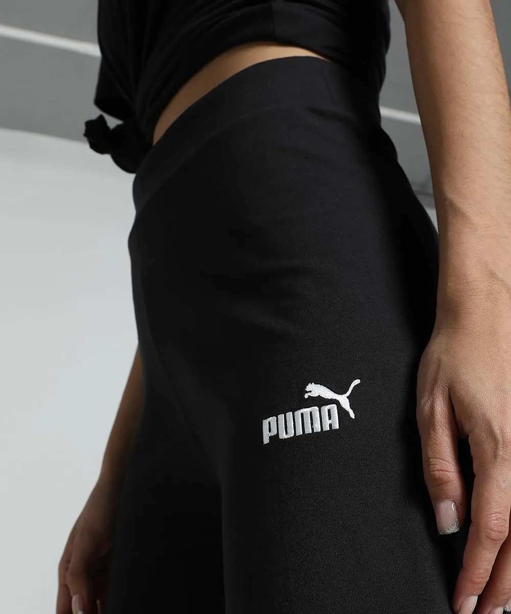 Puma Ess Small No. 1 Logo High-Waist Straight Leggings, Puma Black, 3XL - immagine 4