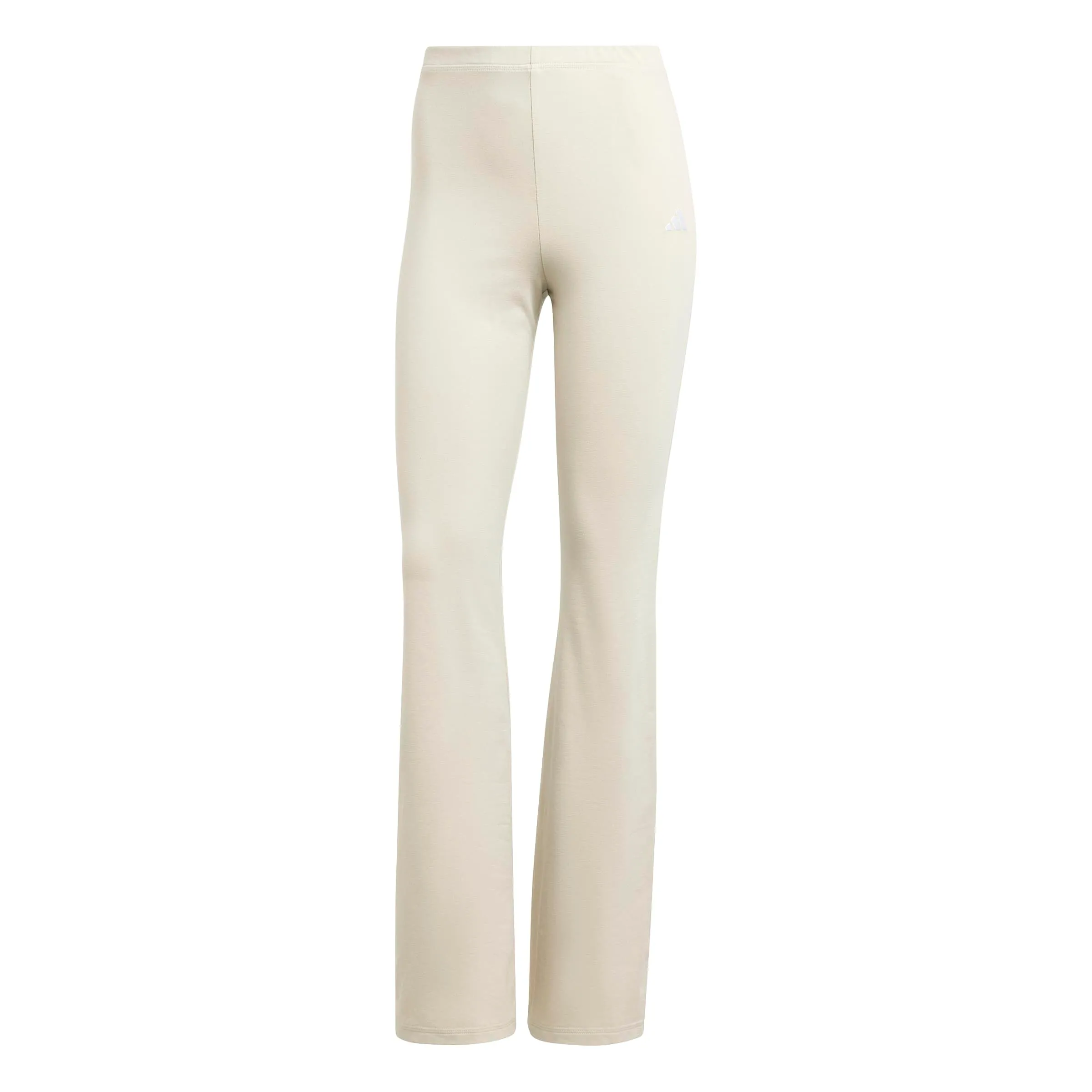 adidas Essentials Small Logo Flared Leggings Tights, Wonder Alumina/White, L - immagine 1