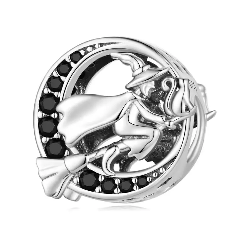 JCaleydo Charm in Argento Sterling 925 con Zirconie Sintetiche, compatibile con Pandora - immagine 1