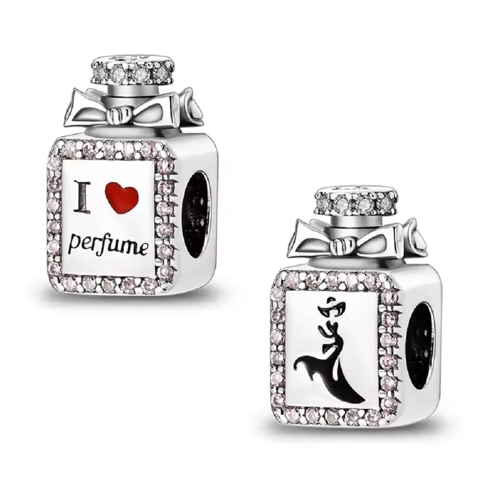 JCaleydo Charm in Argento Sterling 925 con Zirconie Sintetiche, compatibile con Pandora, G284 - immagine 1