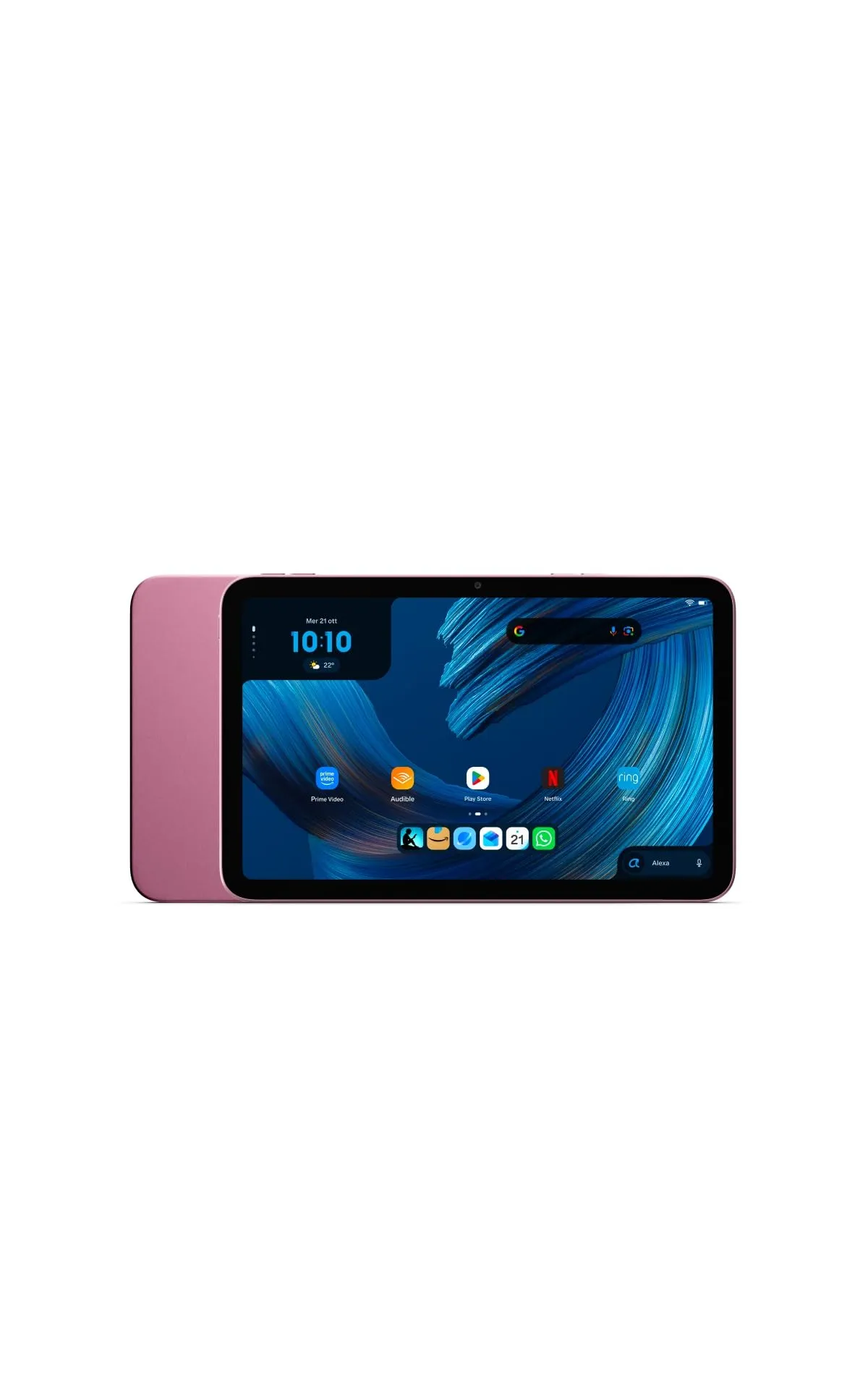 Amazon Alexa Tablet 8, 4 GB RAM, 128 GB, 8.7", Rosa Antico - immagine 1