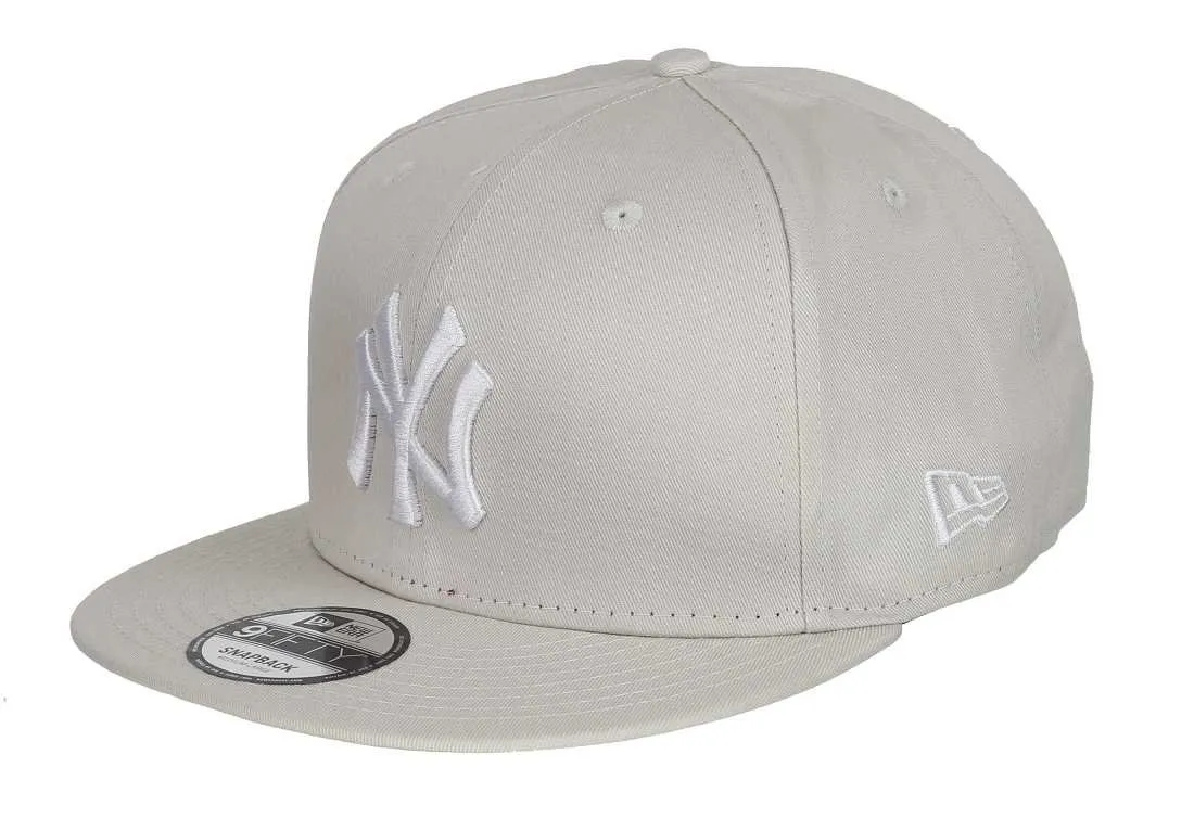 New Era New York Yankees Cappello da Donna, Beige Chiaro, Taglia Unica - immagine 1