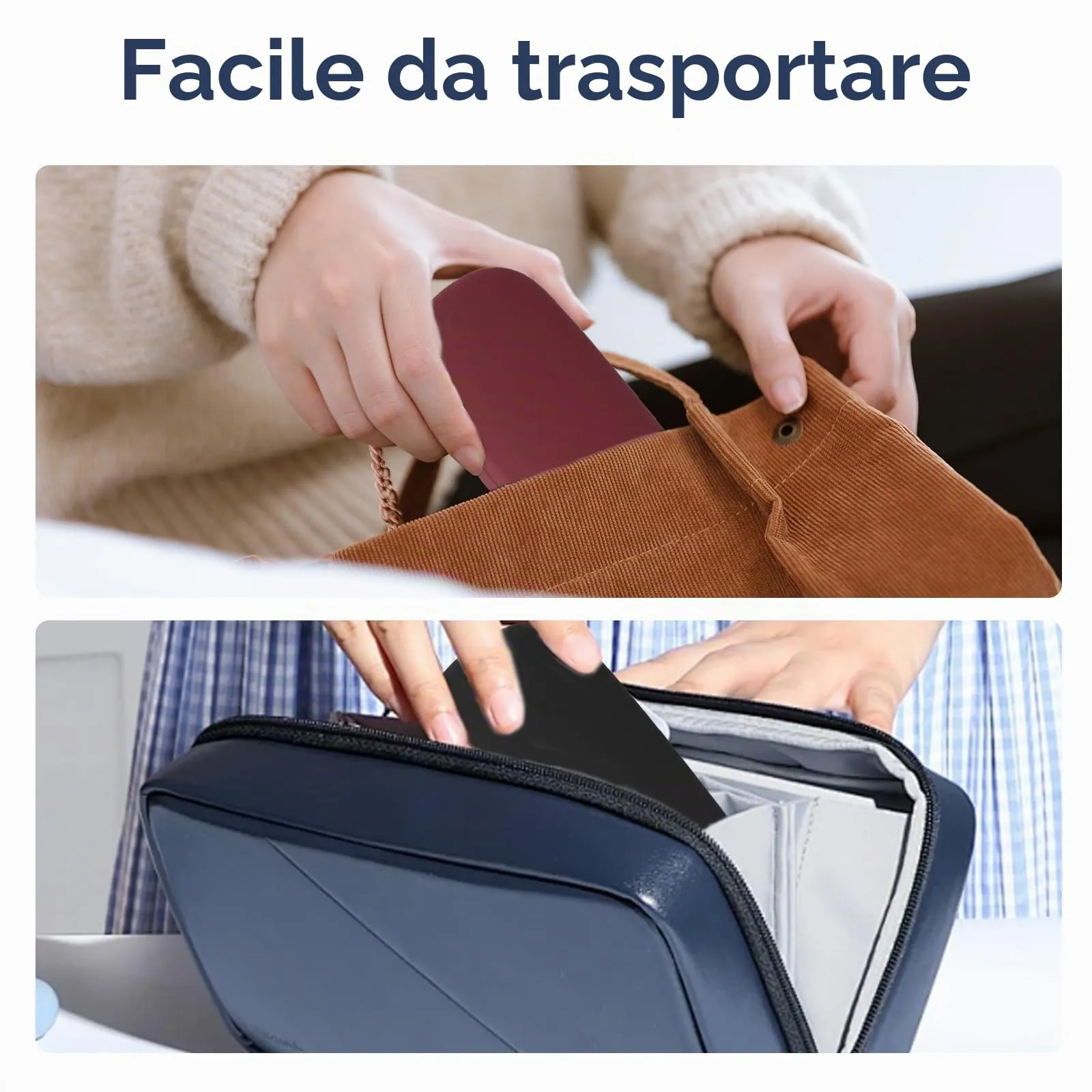 HexinYigjly Custodia Rigida per Occhiali, Set da 4 Pezzi con Panni per la Pulizia - immagine 6