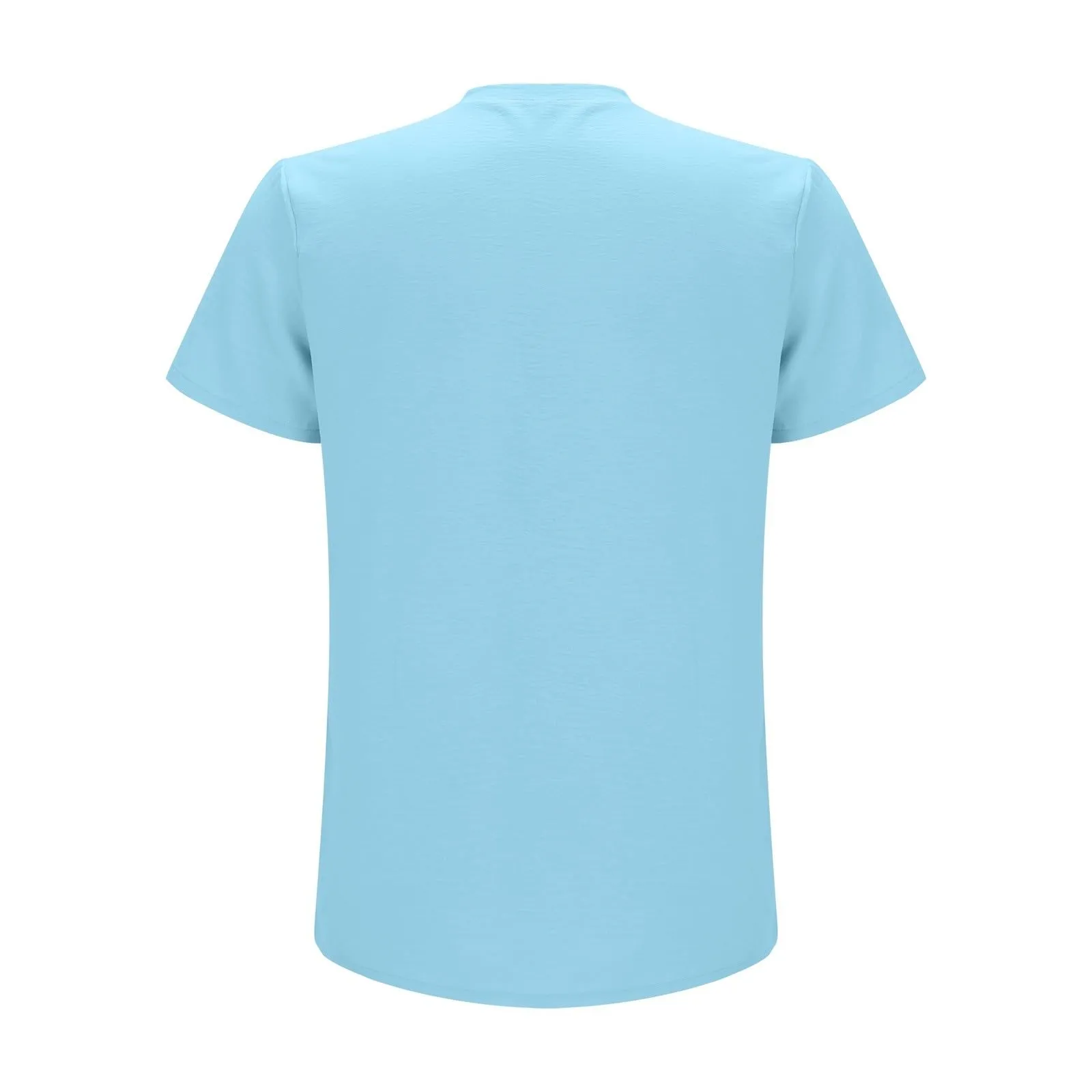Generico Maglietta Senza Maniche Uomo Cotone Bianca e Polo Uomo Nera, Maglie da Lavoro Estive, Camicia Viola Uomo Coreana e Camicia Maniche Corte Elegante Nera - immagine 2