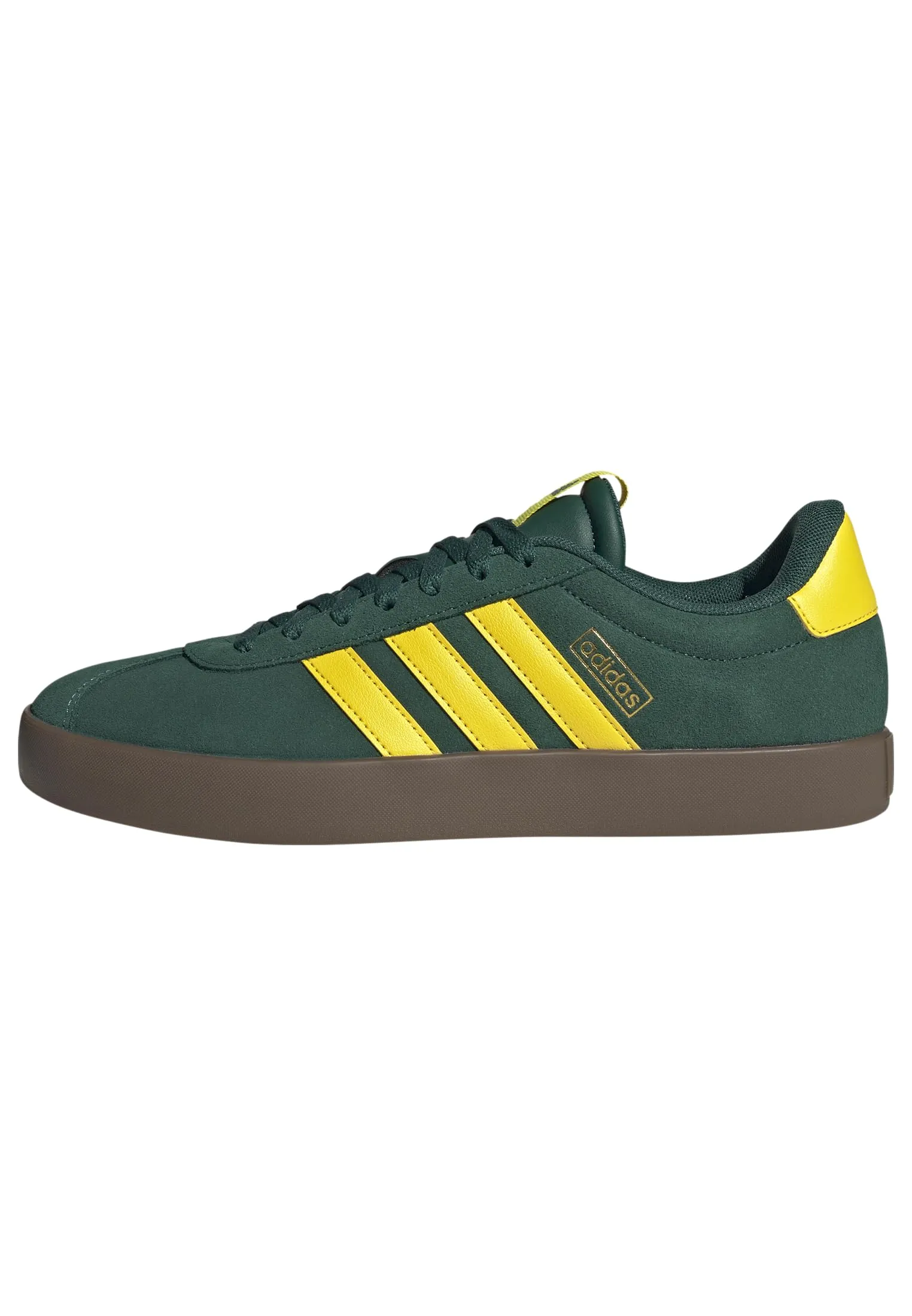 adidas VL Court 3.0 Shoes, Collegiate Green/Yellow/Gold Metallic, 45 1/3 EU - immagine 1