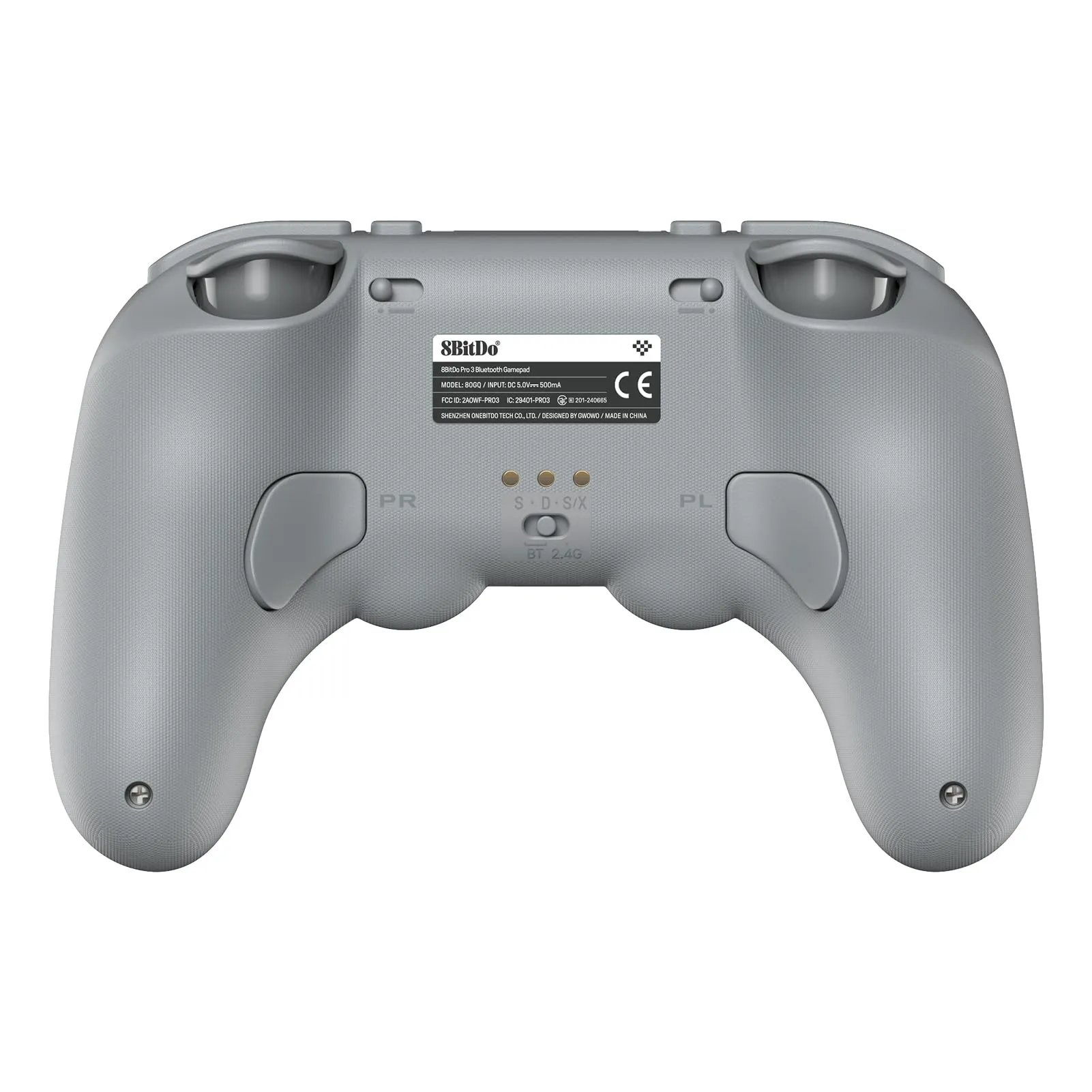 8BitDo Pro 3 Bluetooth Controller for Switch, Switch 2, Windows, Apple, SteamOS, Android - Gray - immagine 4