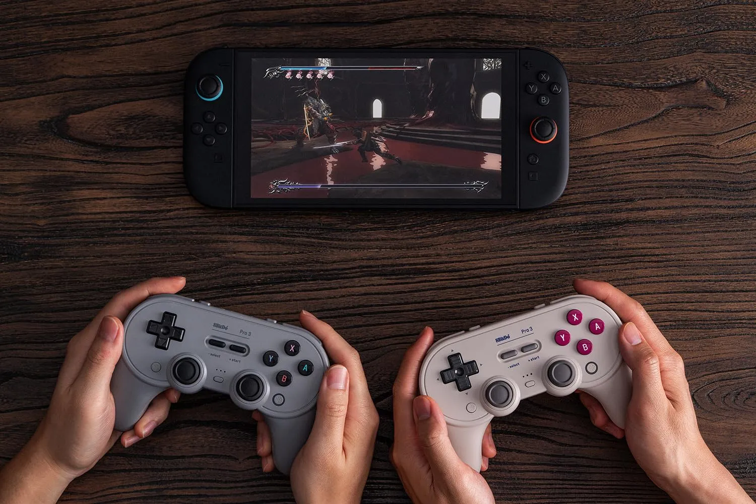 8BitDo Pro 3 Bluetooth Controller for Switch, Switch 2, Windows, Apple, SteamOS, Android - Gray - immagine 5
