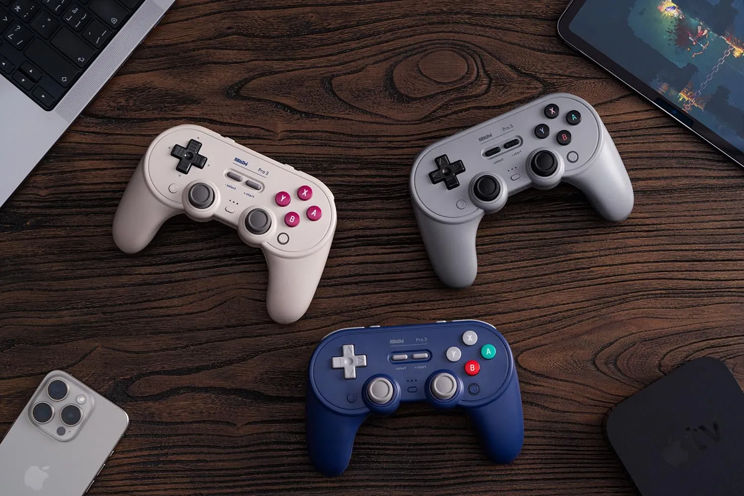 8BitDo Pro 3 Bluetooth Controller for Switch, Switch 2, Windows, Apple, SteamOS, Android - Gray - immagine 10