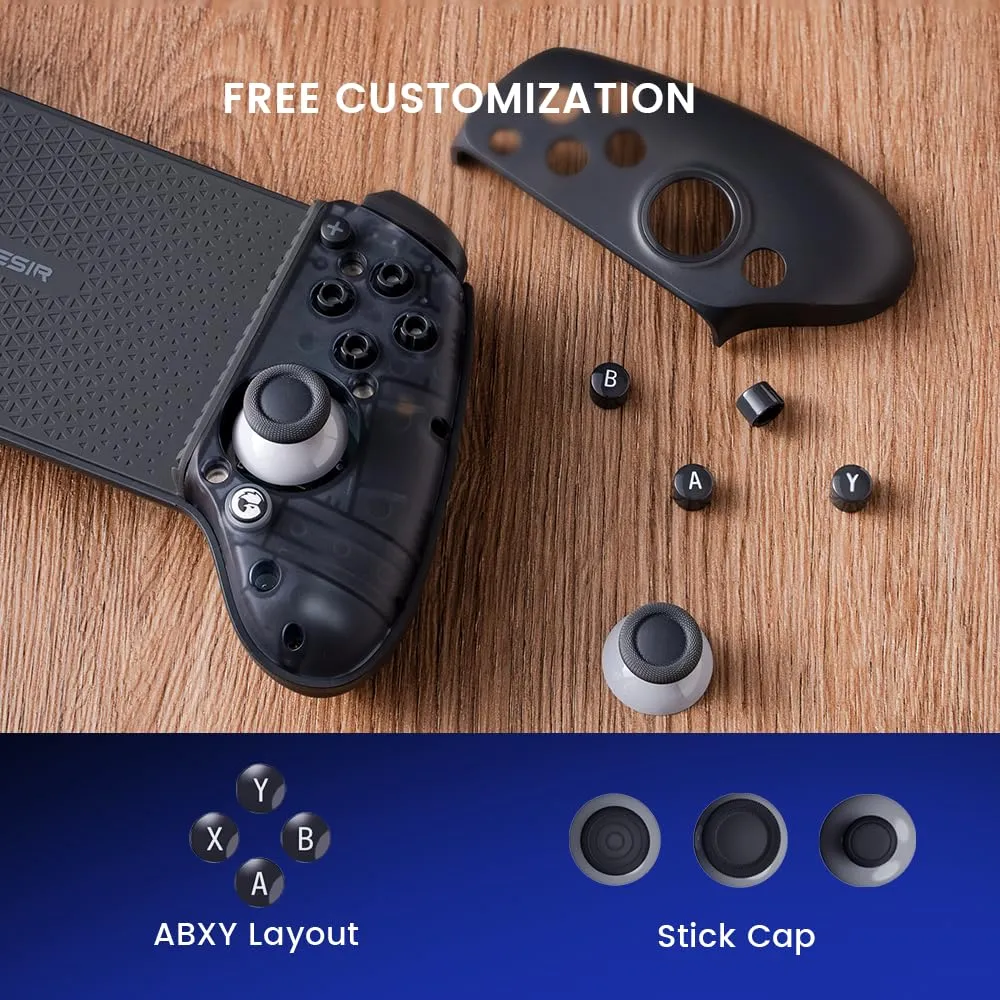 GameSir G8 Plus Bluetooth Controller for Switch, iOS, Android, Tablet - Hall Effect Joysticks and Triggers - immagine 5