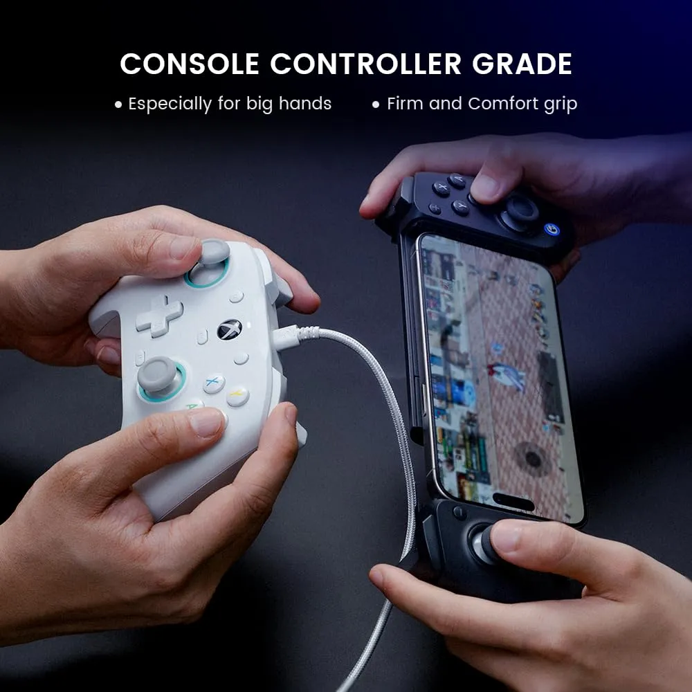 GameSir G8 Plus Bluetooth Controller for Switch, iOS, Android, Tablet - Hall Effect Joysticks and Triggers - immagine 7