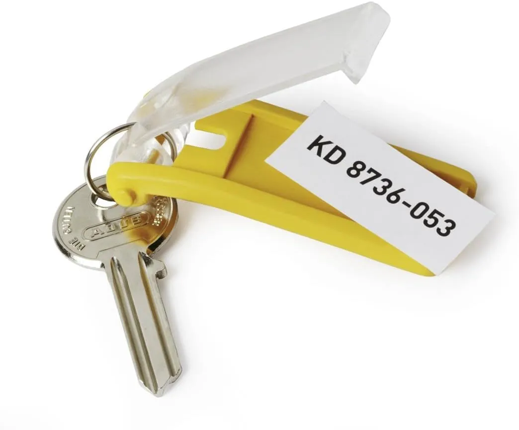Durable Key Clip Portachiavi, 6 pezzi, blu scuro, 195707 - immagine 3