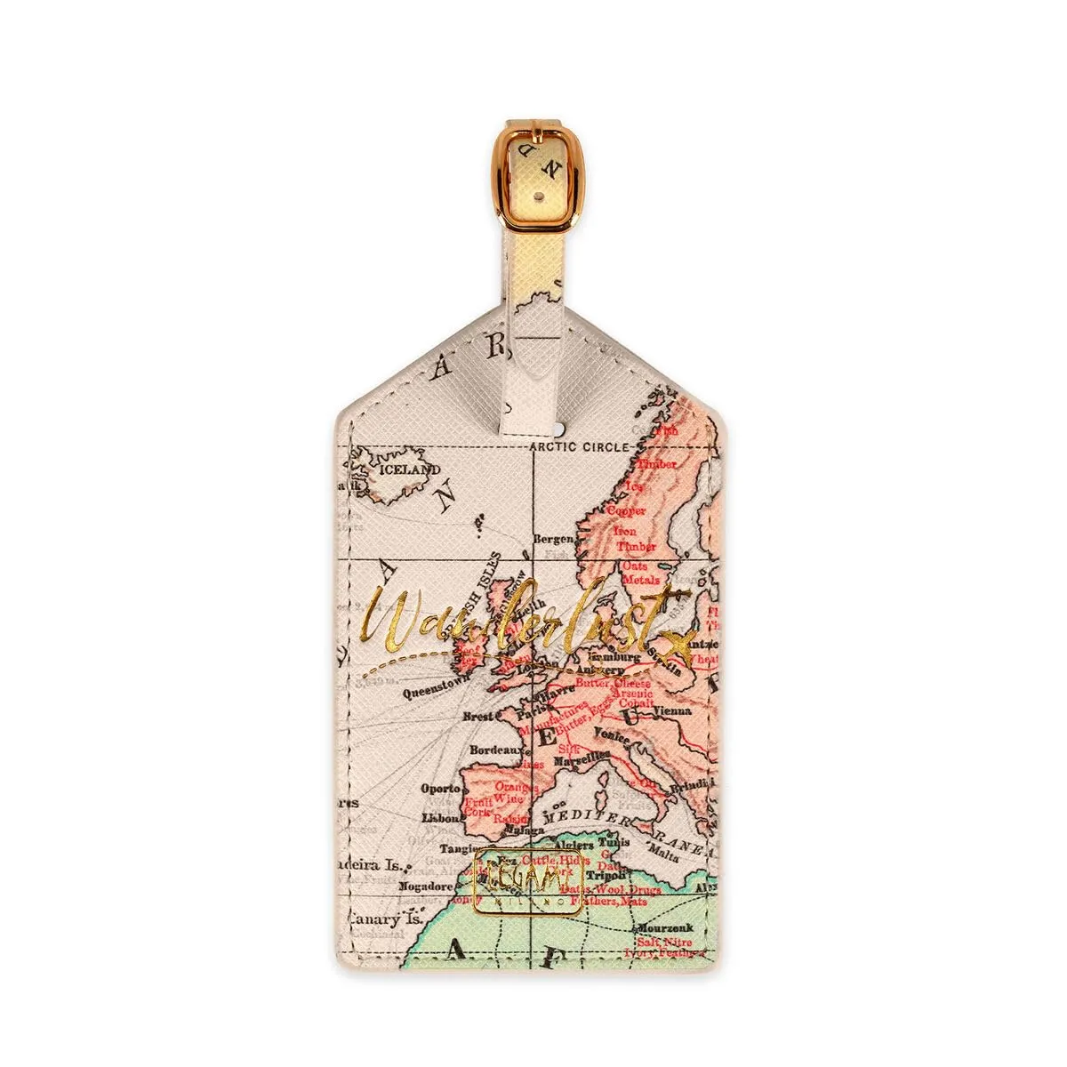 Legami Etichetta Bagaglio Tema Travel, 6,8x17 cm - immagine 2