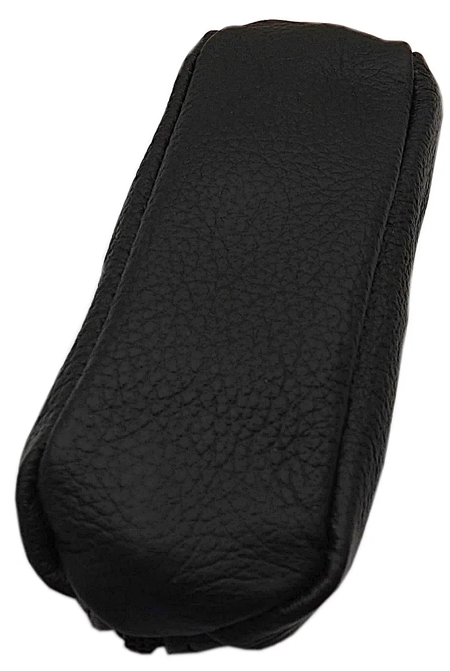 myledershop Sacchetto chiave in pelle Handmade in UE, Nero, Design 2 - immagine 3