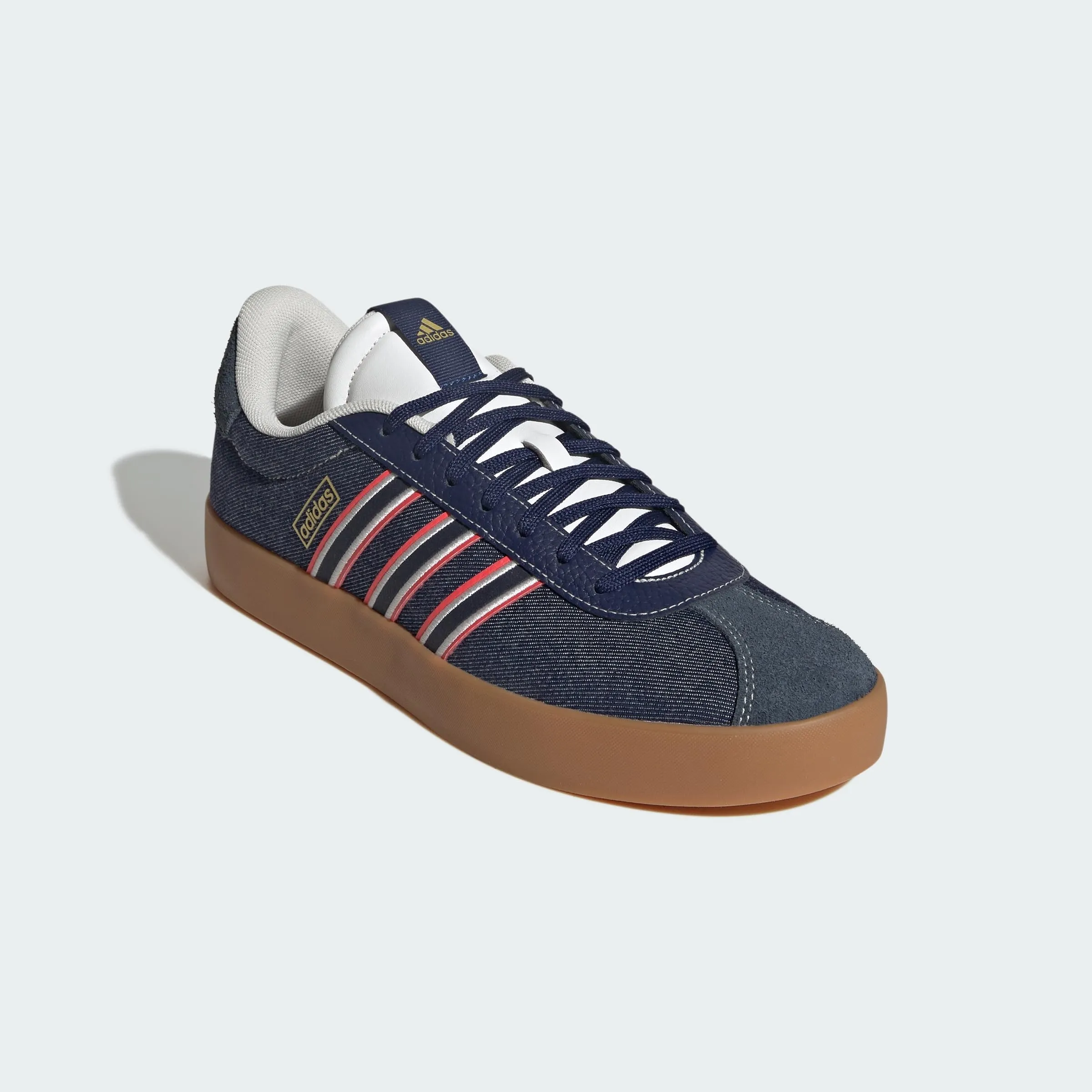 Adidas VL Court 3.0 Shoes - Dark Blue/Aurora Ink/Core White - 44 2/3 EU - immagine 7