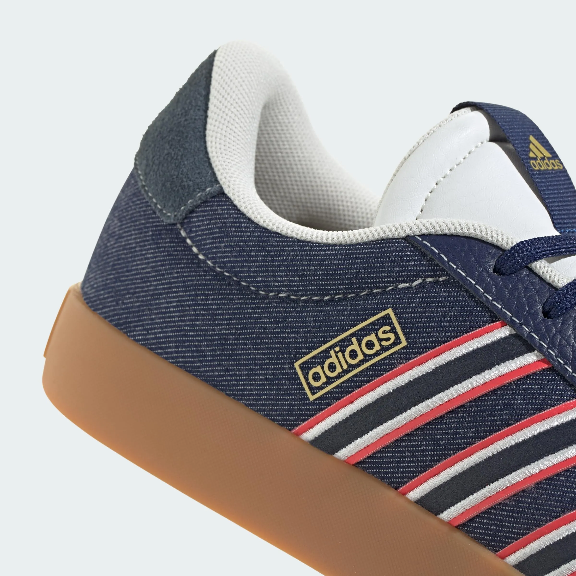 Adidas VL Court 3.0 Shoes, Dark Blue/Aurora Ink/Core White, 45 1/3 EU - immagine 6