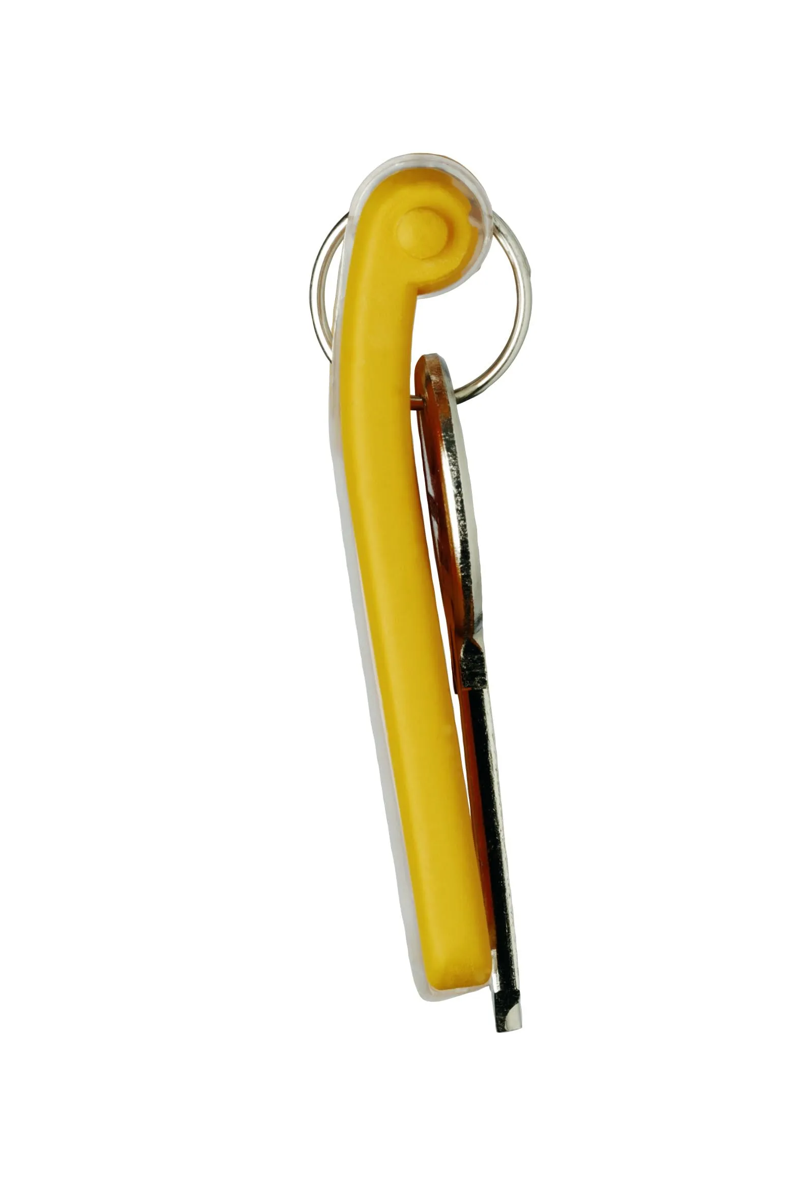 Durable Key Clip Portachiavi con Finestra, 6 pezzi, Giallo, 195704 - immagine 3