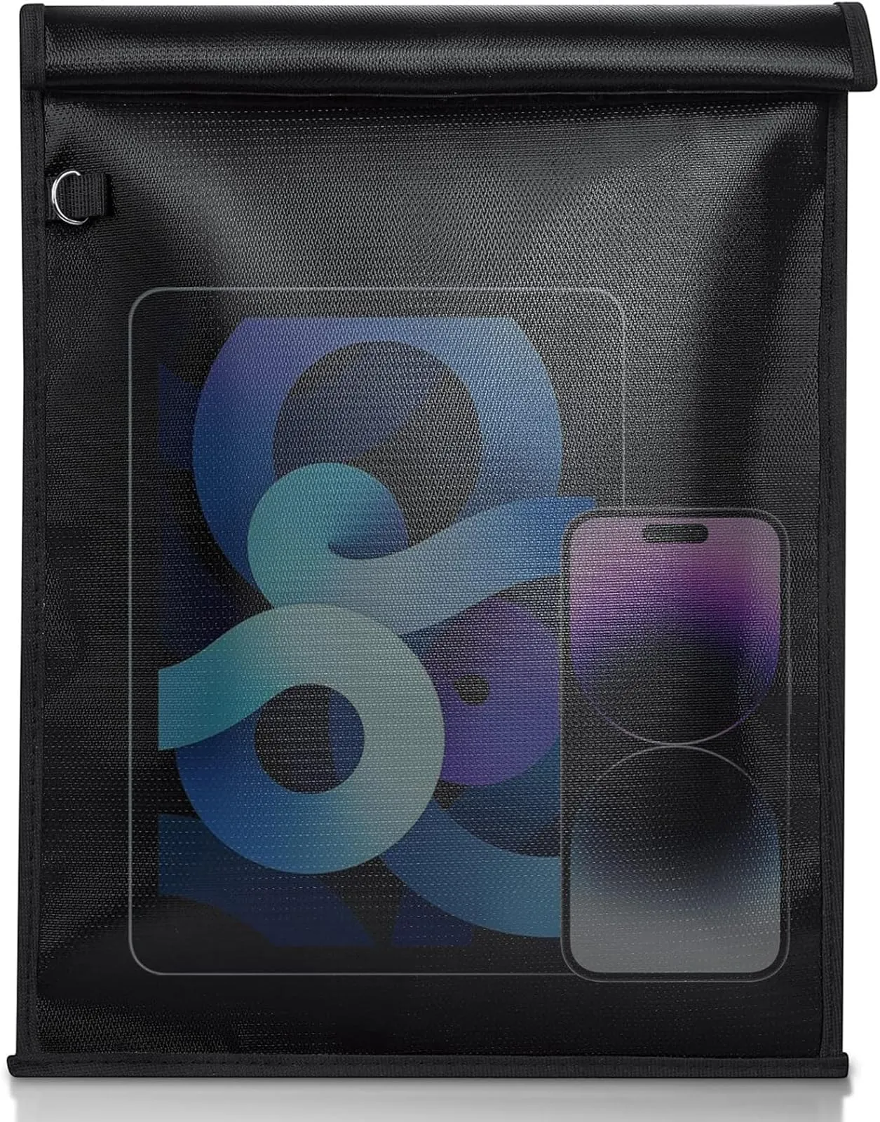 ELLENNE Borsa Faraday Schermata RFID, GPS, WiFi, 5G, Ignifuga, Medium (27 x 20 cm) - immagine 1