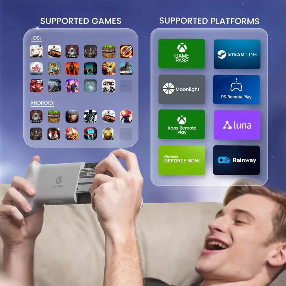 GameSir G8 Galileo Controller Mobile USB-C Hall Effect - immagine 5