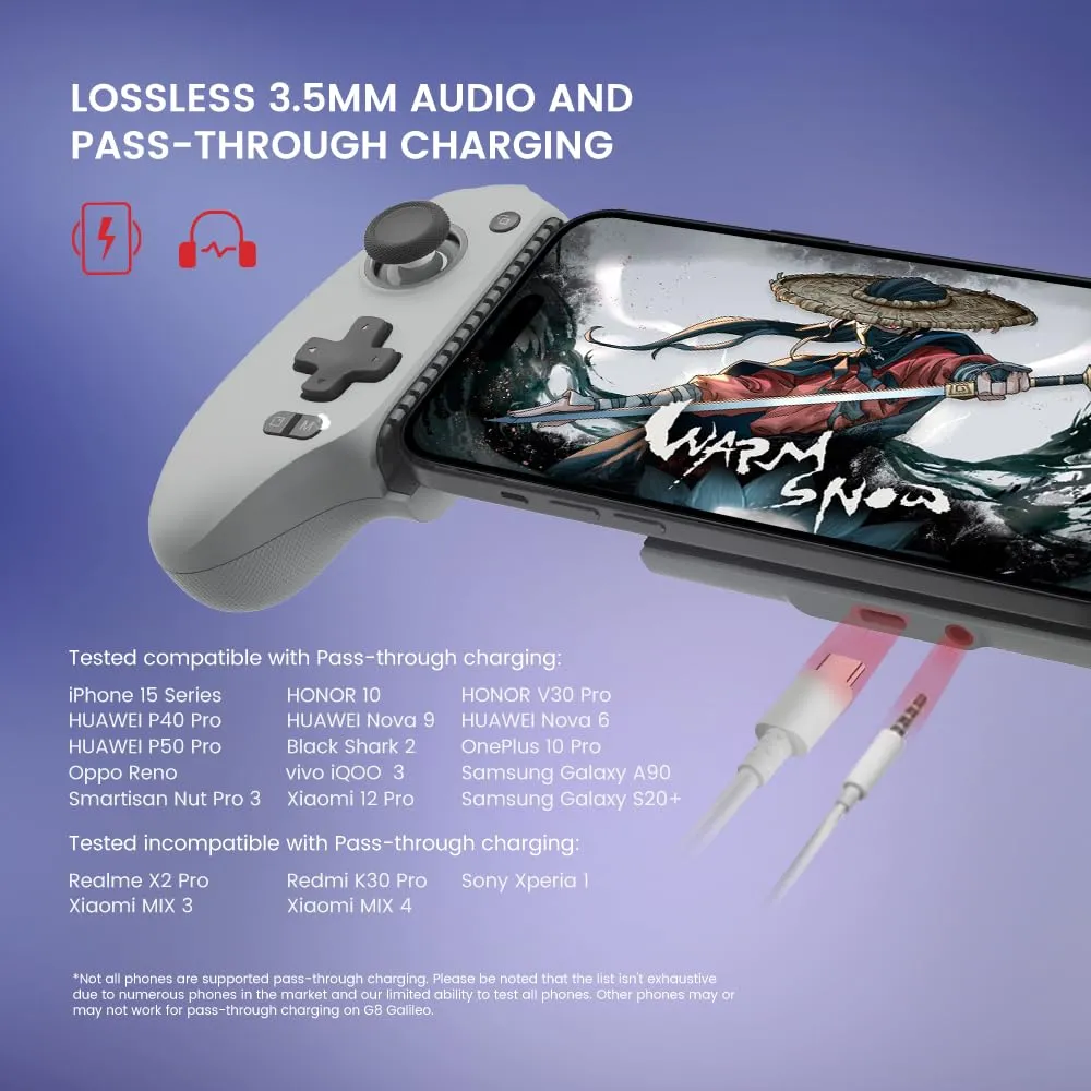 GameSir G8 Galileo Controller Mobile USB-C Hall Effect - immagine 6